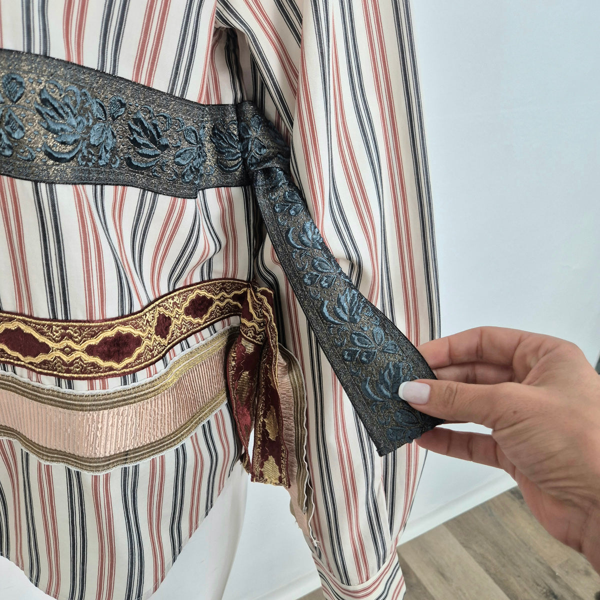 Romeo Gigli | Camicia con passamaneria 1994