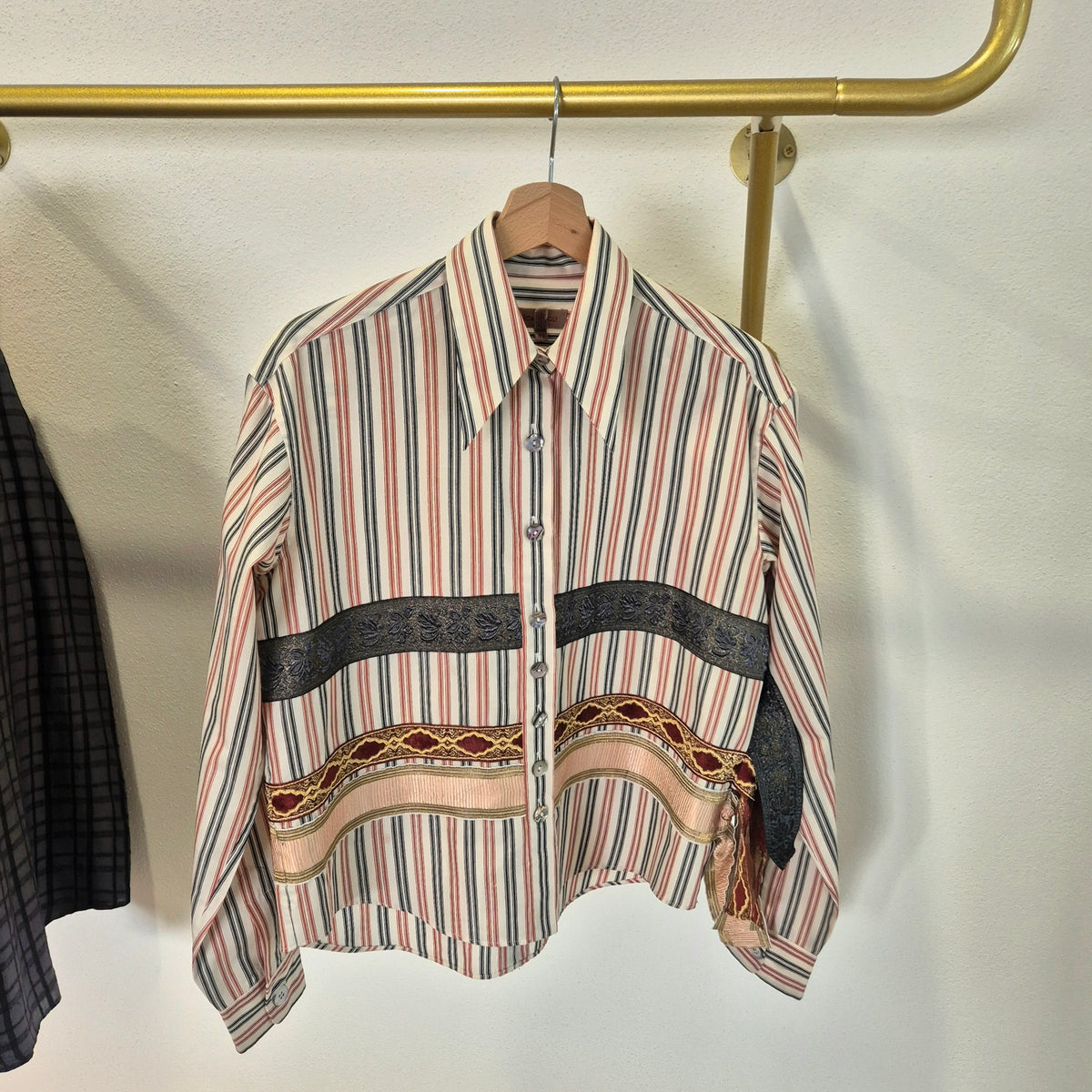 Romeo Gigli | Camicia con passamaneria 1994