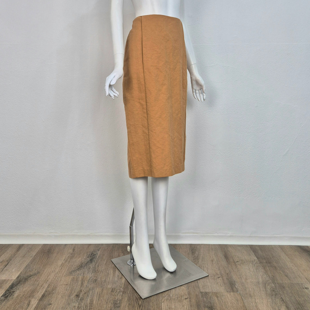 Sophia Nubes | Gonna longuette cammello (disponibile giacca coordinata)