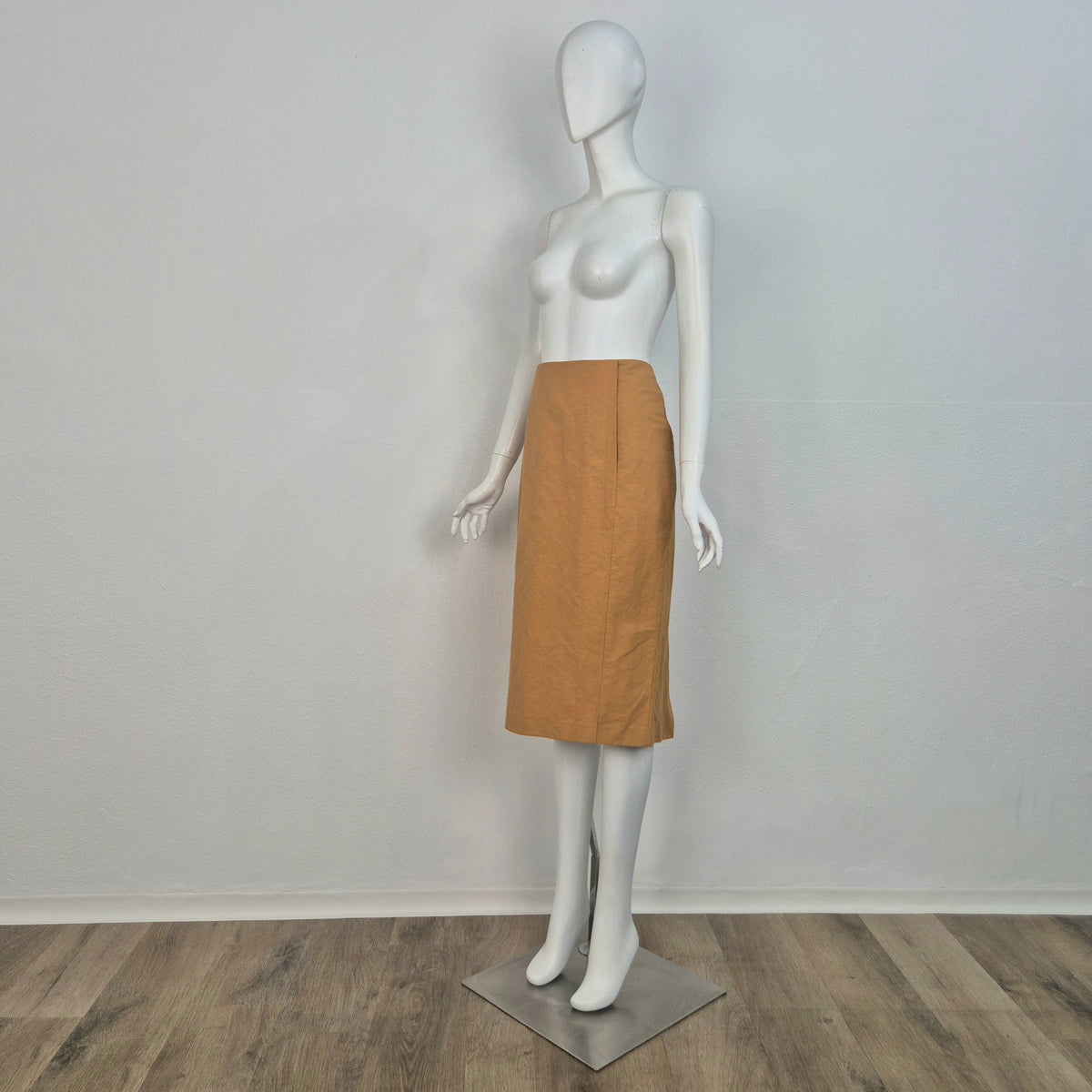 Sophia Nubes | Gonna longuette cammello (disponibile giacca coordinata)