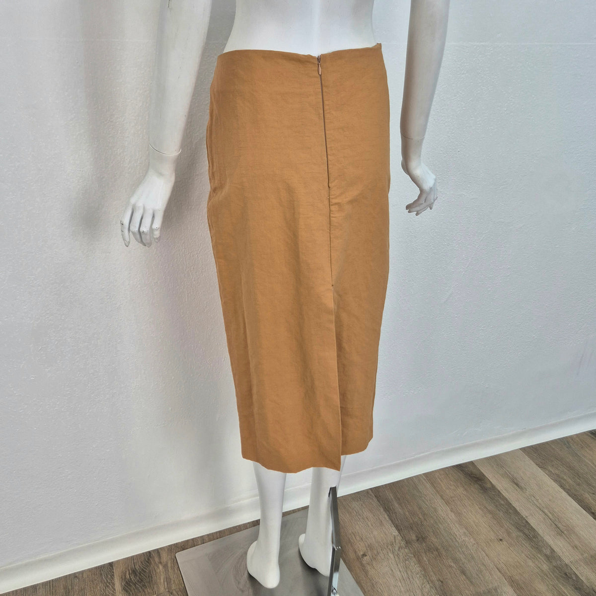 Sophia Nubes | Gonna longuette cammello (disponibile giacca coordinata)
