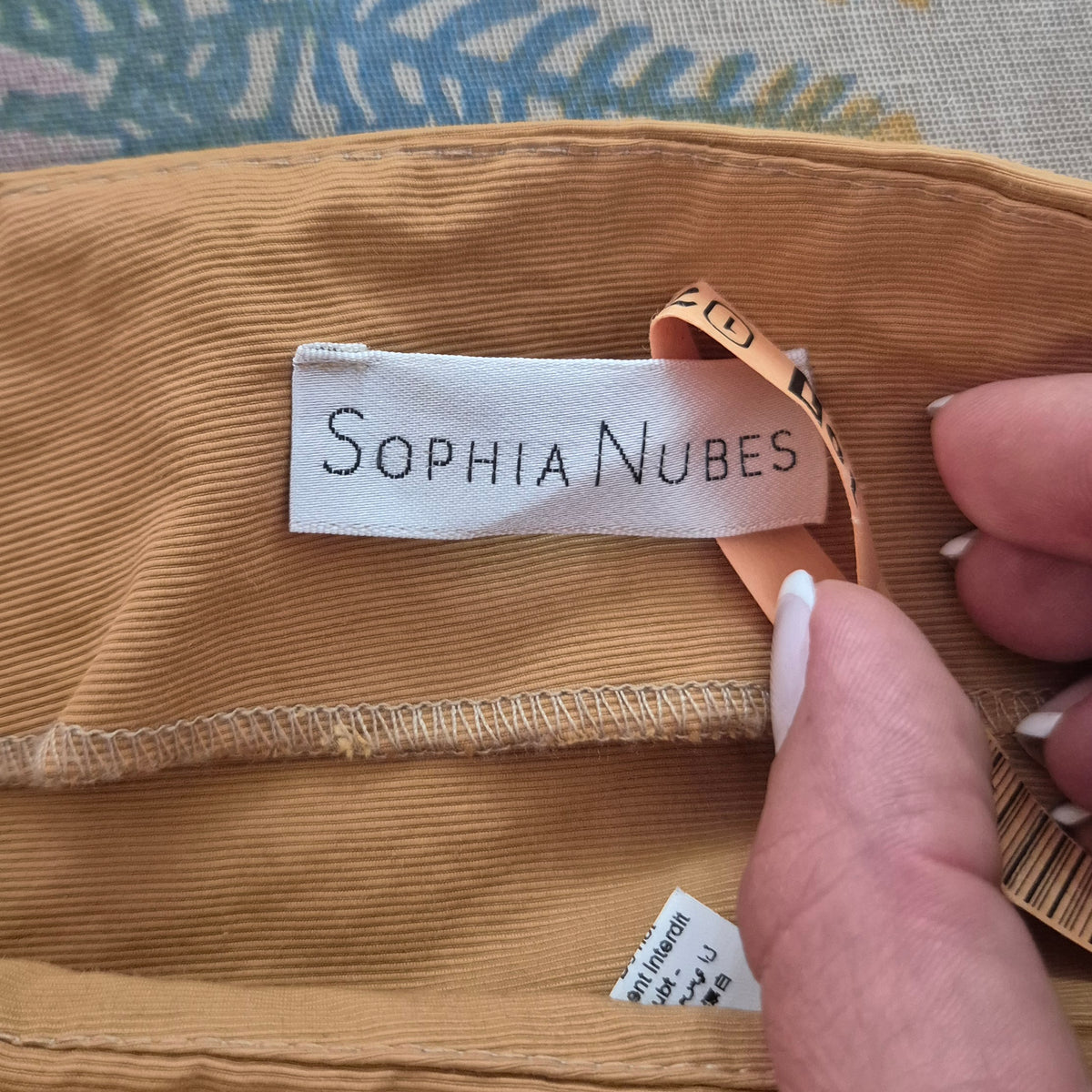 Sophia Nubes | Gonna longuette cammello (disponibile giacca coordinata)
