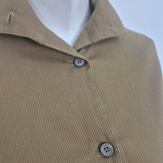 Romeo Gigli | Abito verde militare fondo camouflage