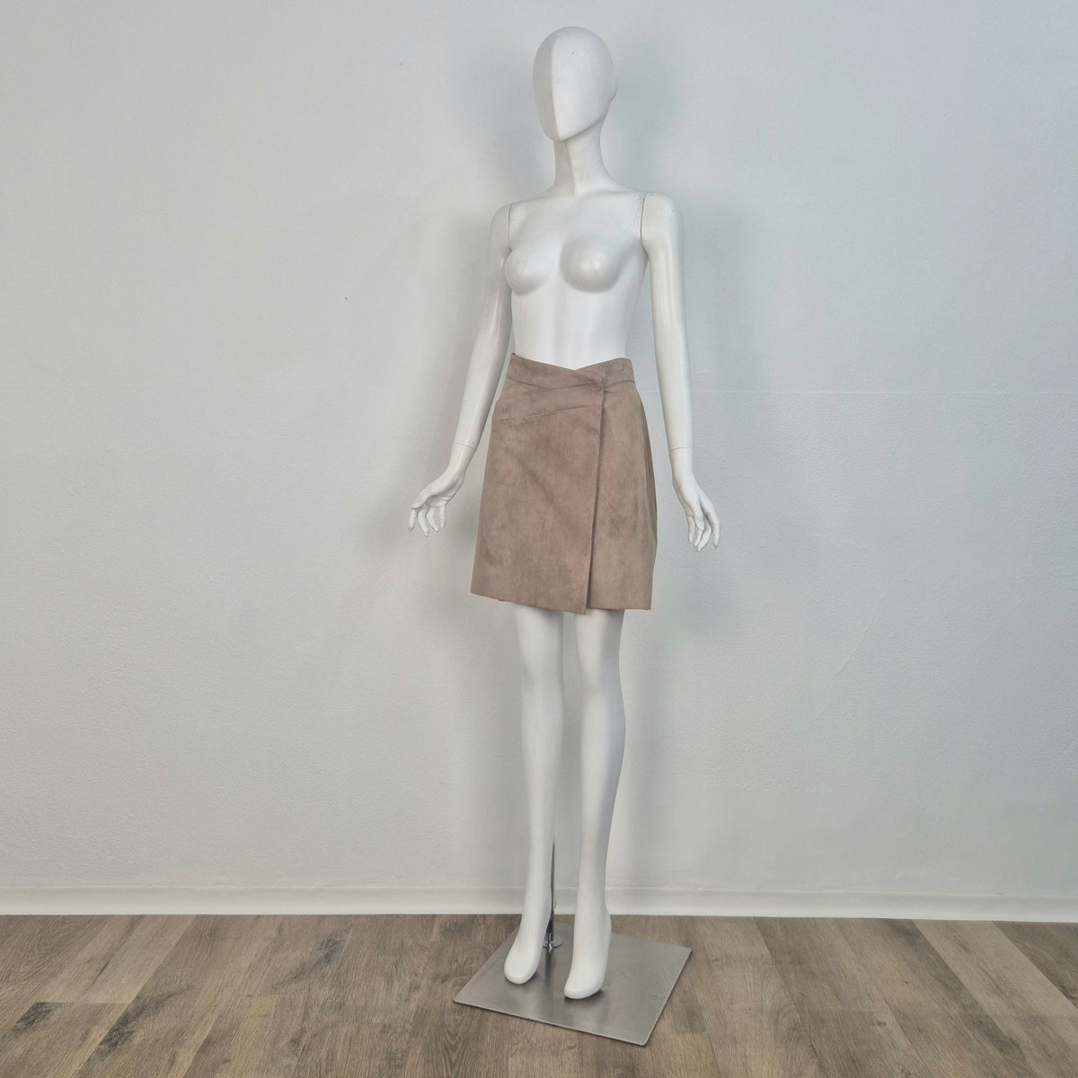 Jil Sander | Gonna double face pelle / suede