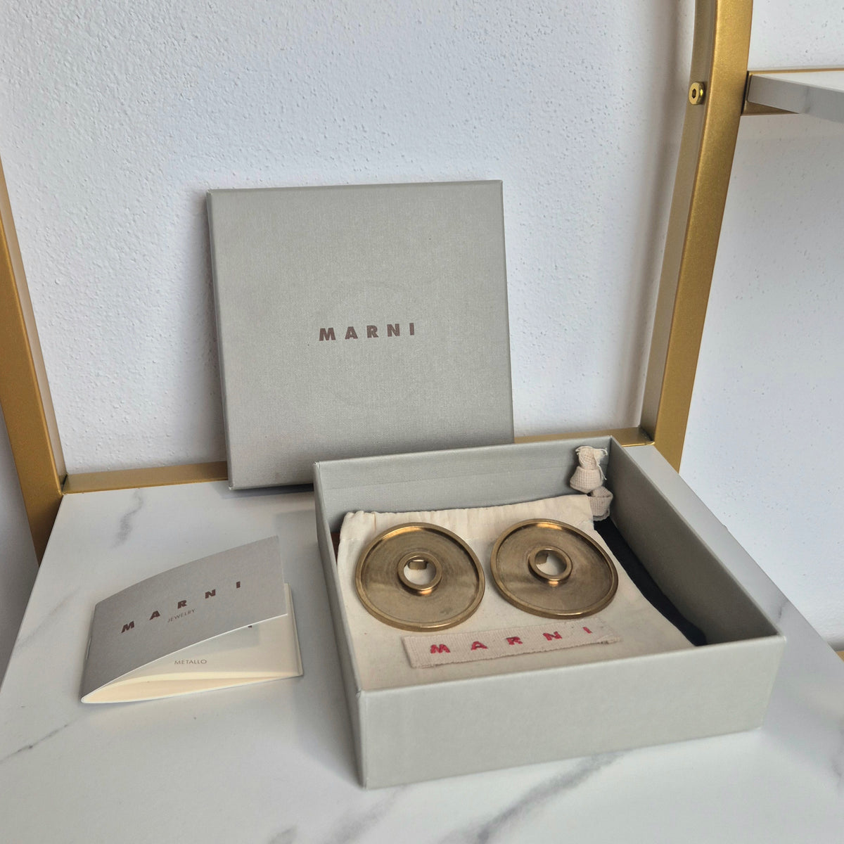 Marni | Maxi orecchini a clip round