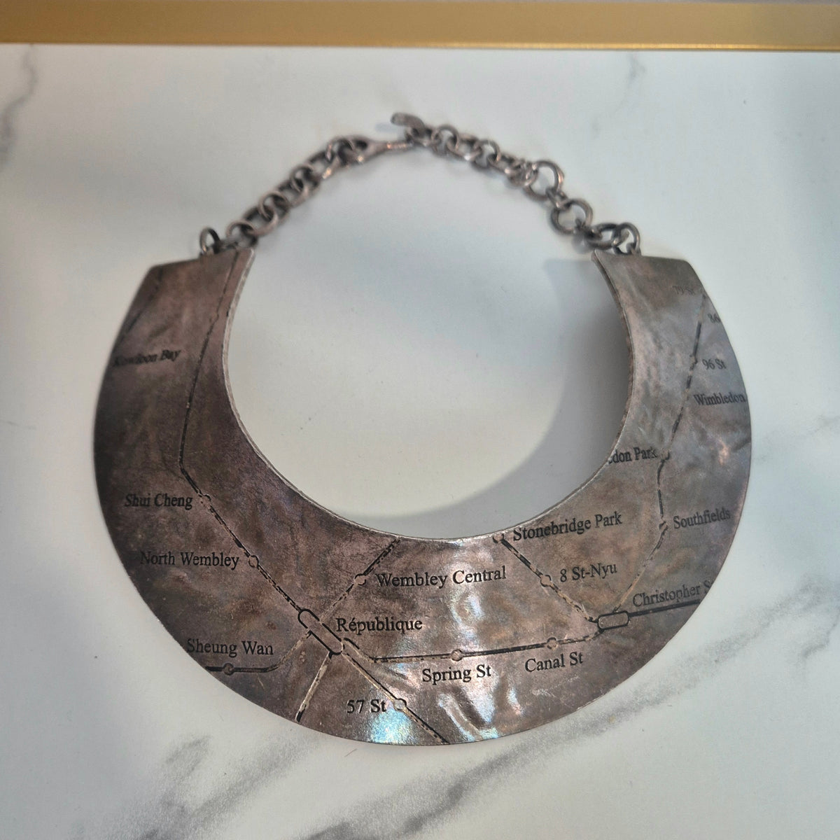 Biche de Bere  | Collana collier "Subways"