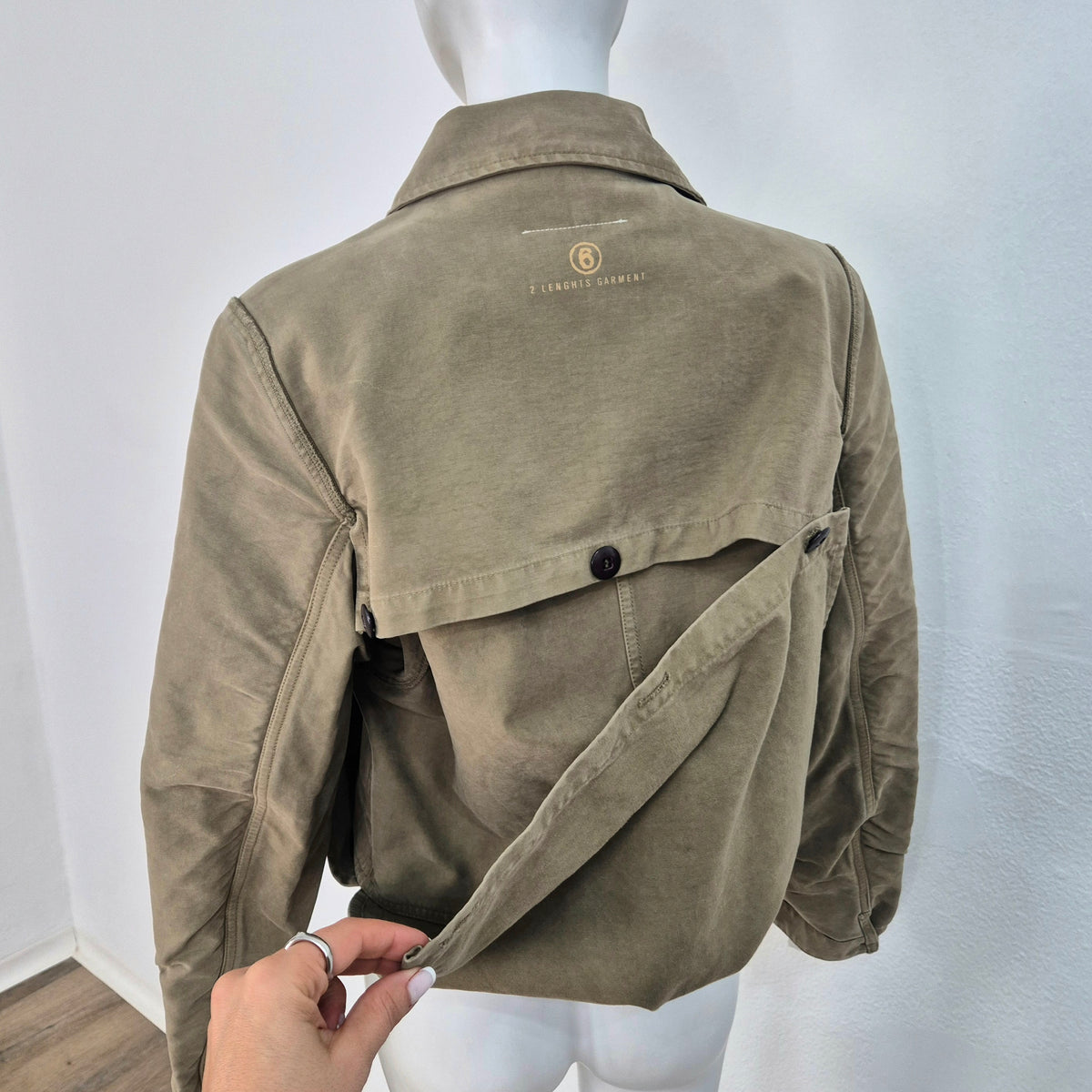 Martin Margiela | 2 lenghts garment - giacca militare