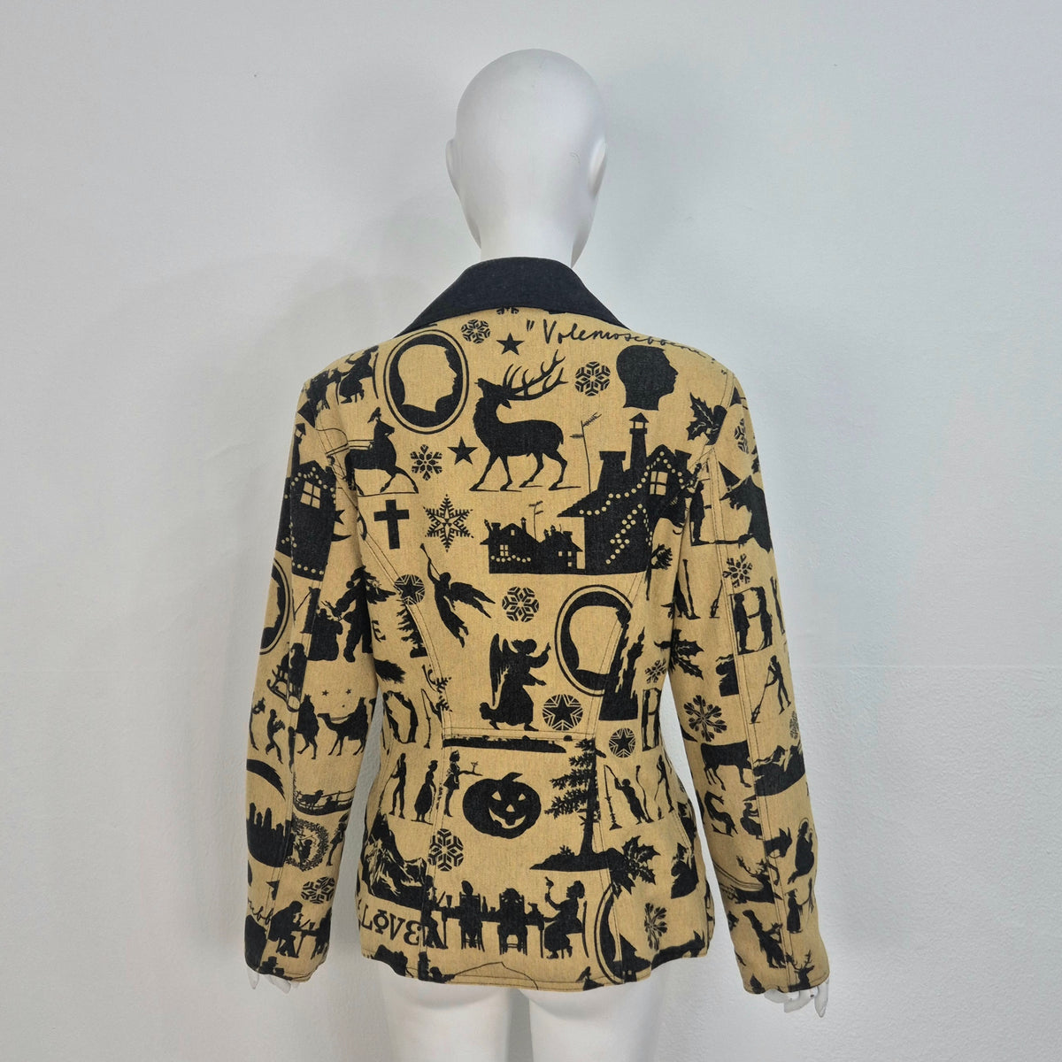 Moschino | Giacca con zip - disegni autunnali e invernali