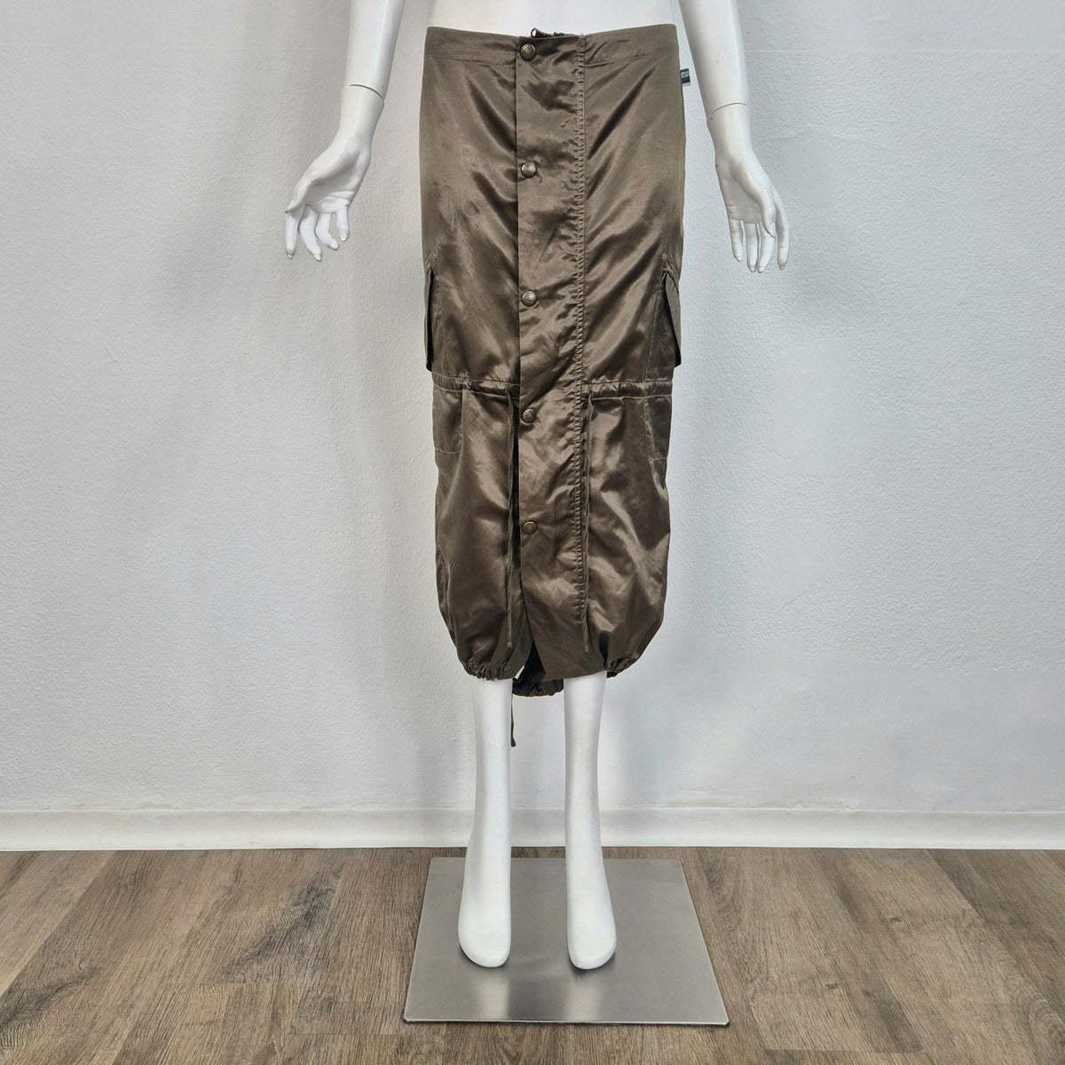 Jean Paul Gaultier | gonna verde militare