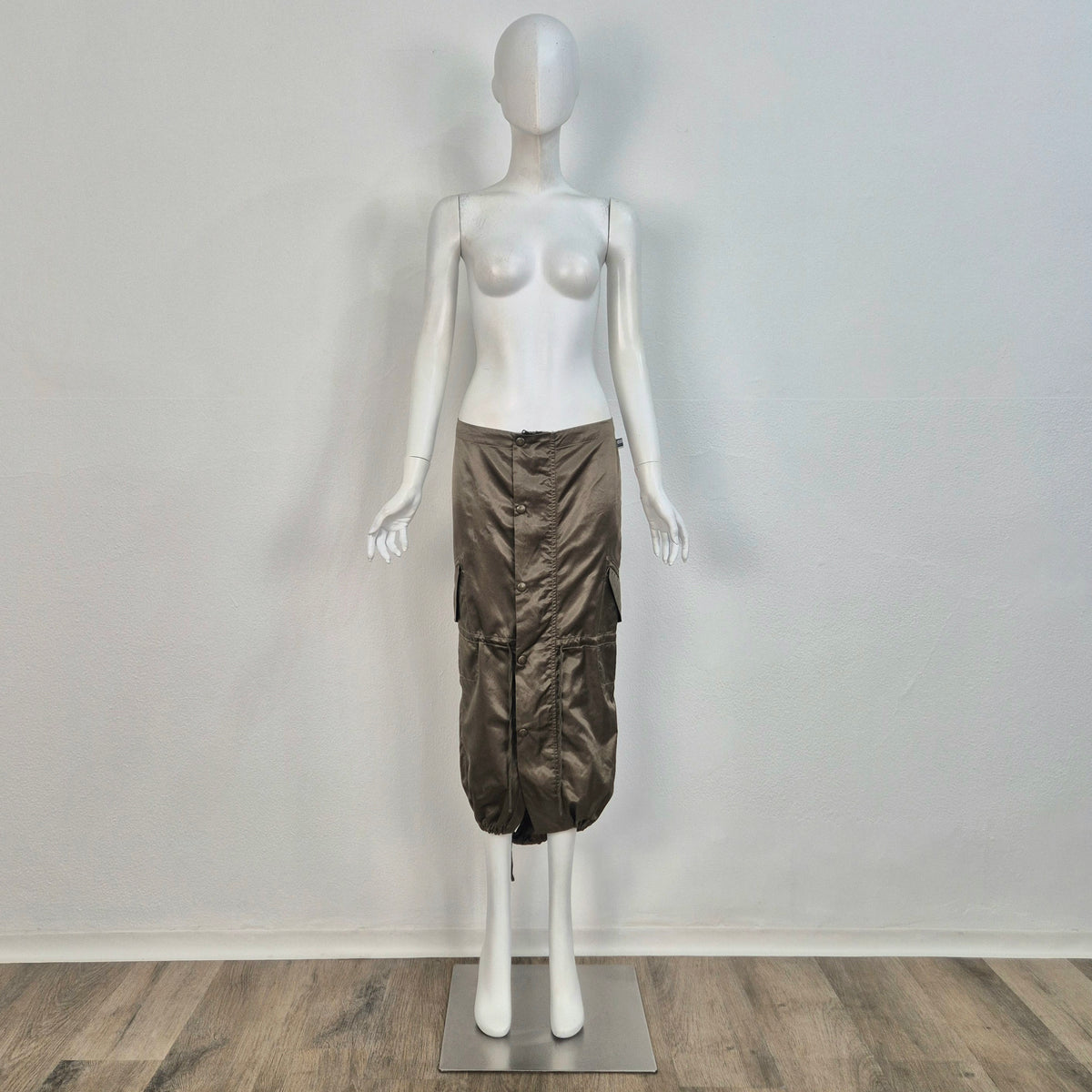 Jean Paul Gaultier | gonna verde militare