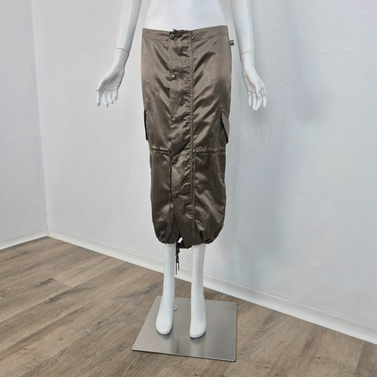 Jean Paul Gaultier | gonna verde militare