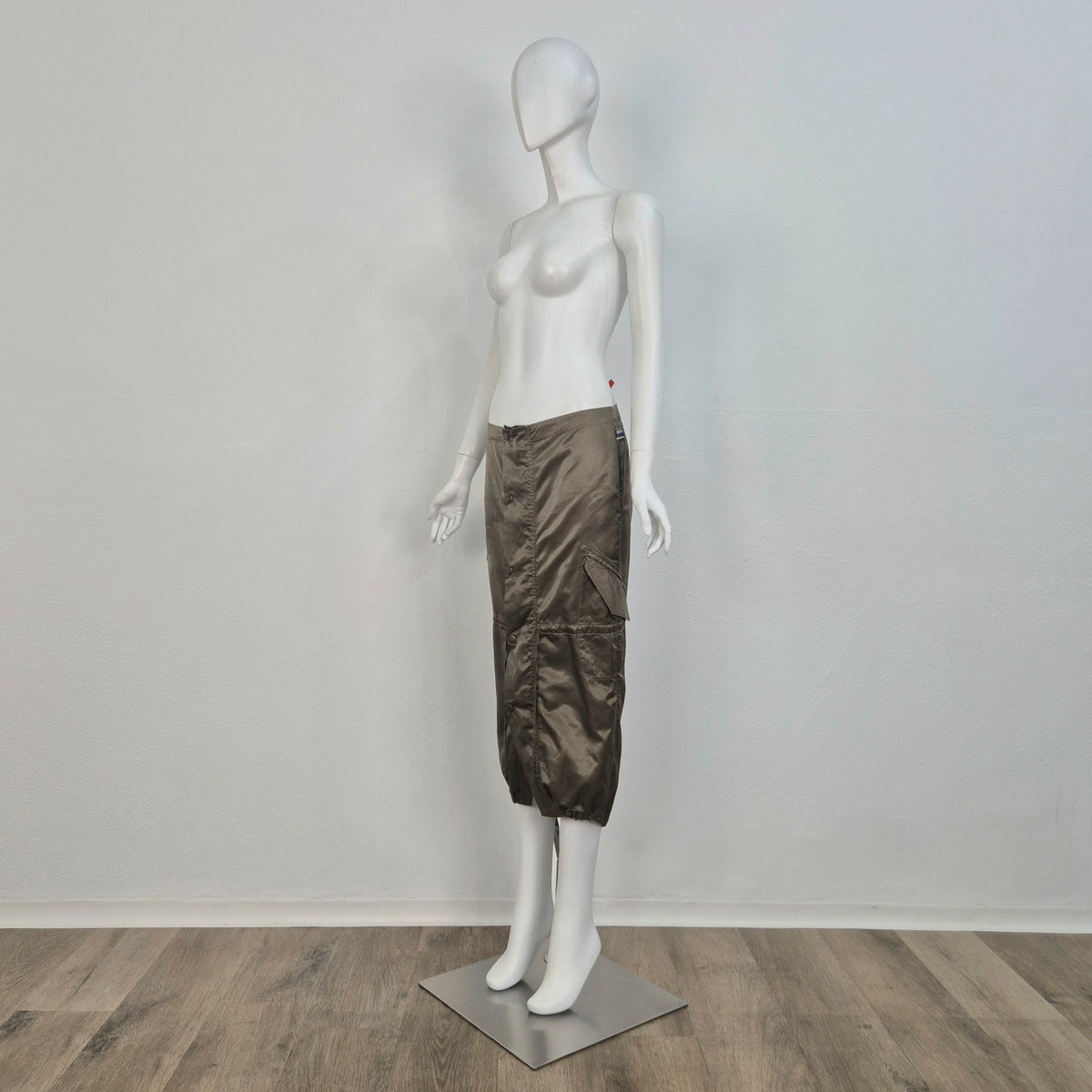 Jean Paul Gaultier | gonna verde militare