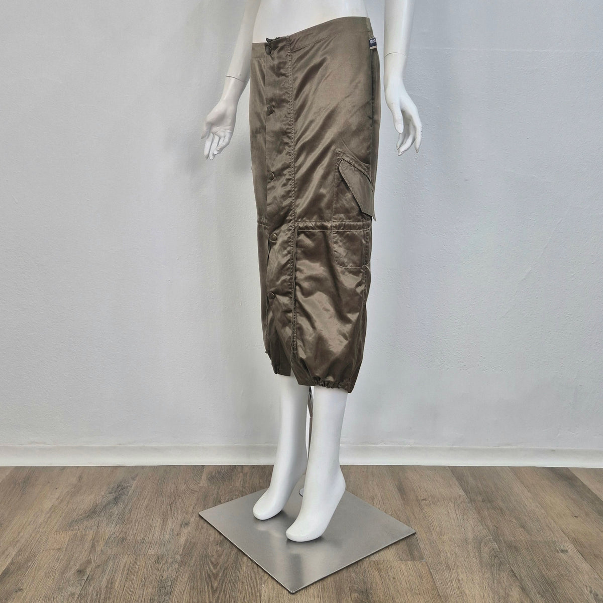 Jean Paul Gaultier | gonna verde militare