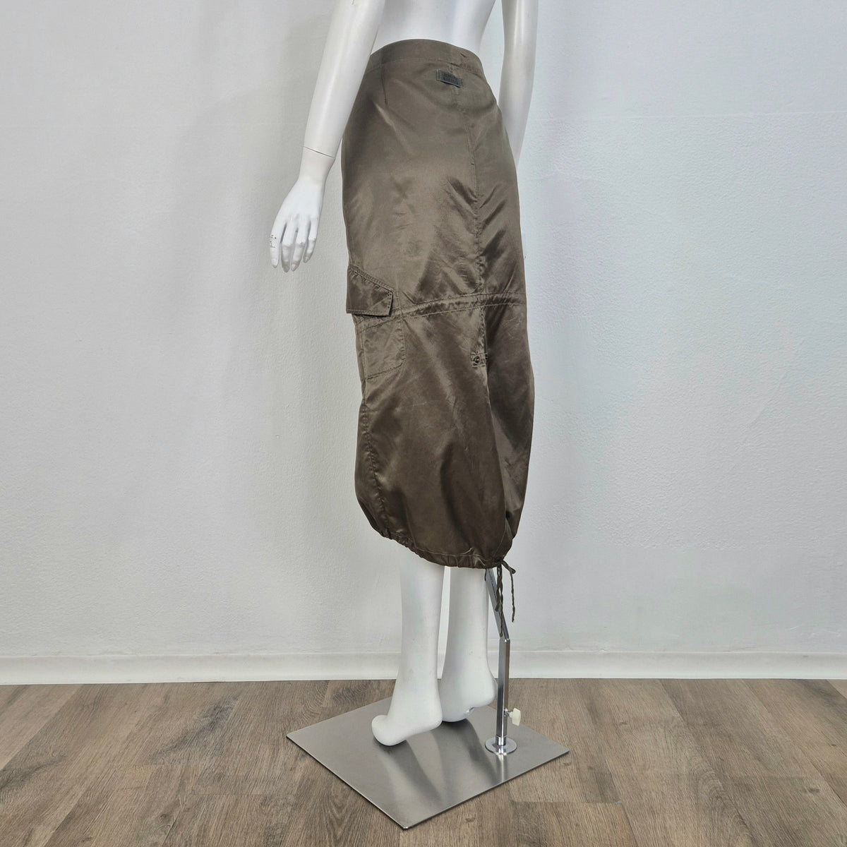 Jean Paul Gaultier | gonna verde militare