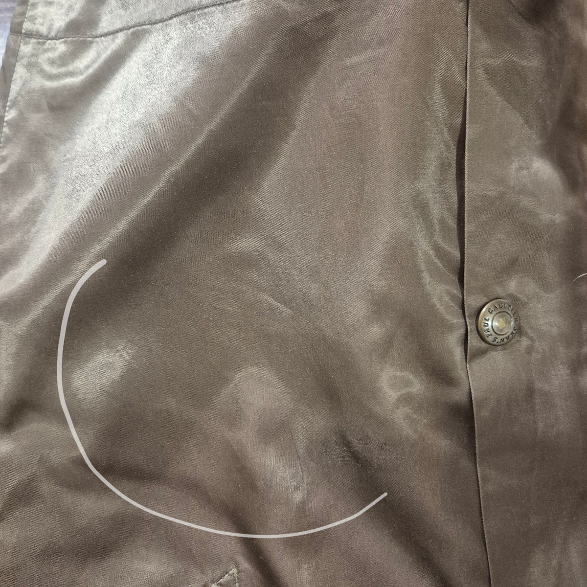 Jean Paul Gaultier | gonna verde militare
