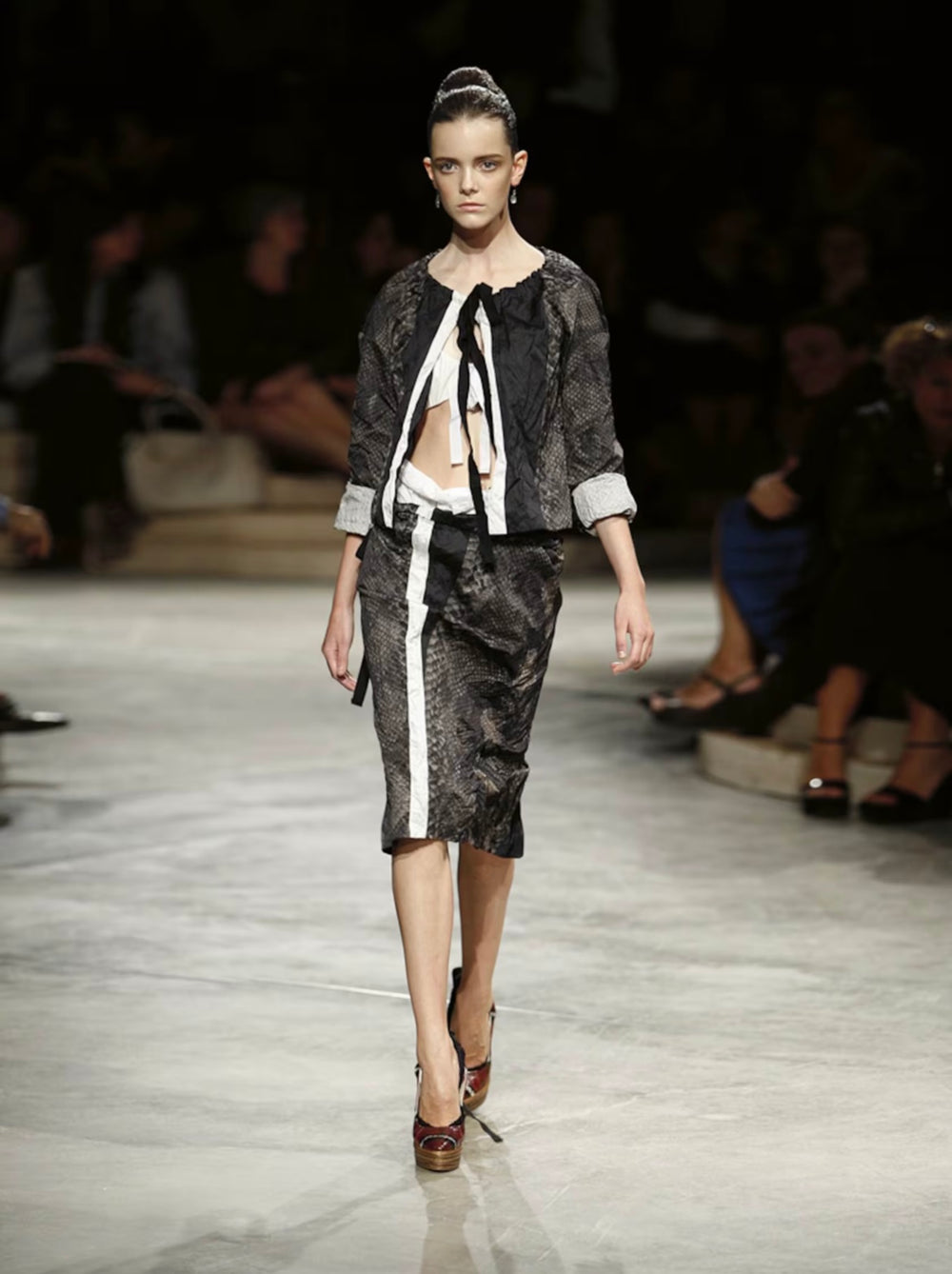 Prada | Giacchino stampa pitonata ss 2009