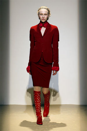 Io Ipse Idem Romeo Gigli | Camicia arancione fall 2009