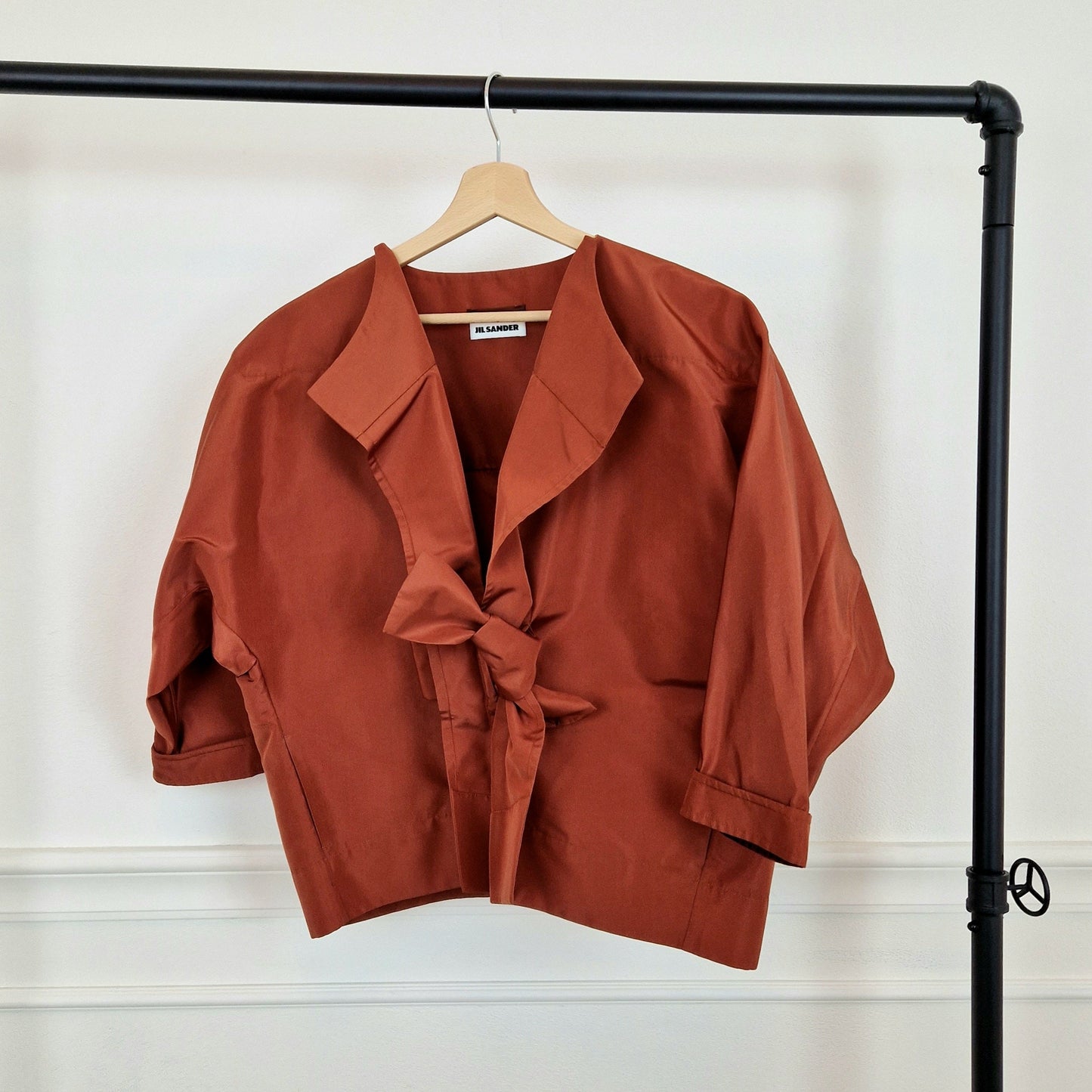 Giacca Jil Sander terra di Siena Resort 2015