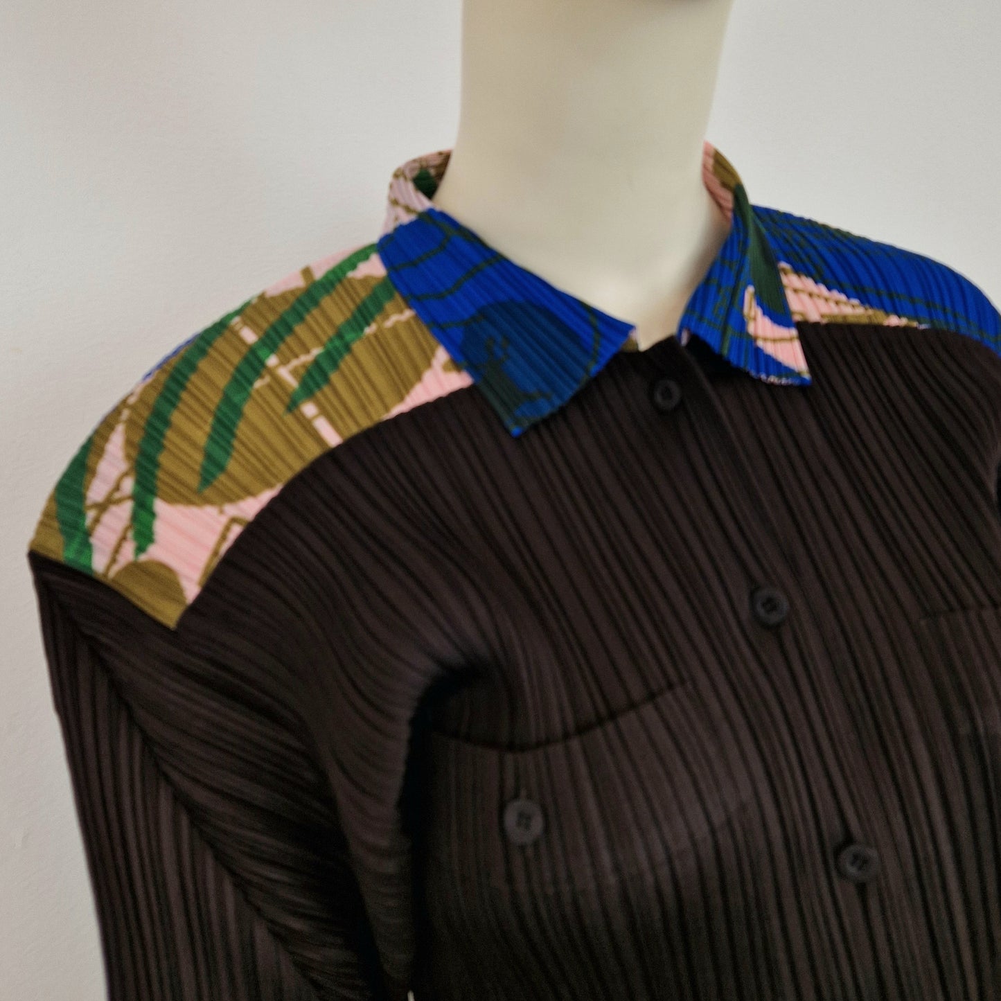 Camicia corta Issey Miyake pleats please coup de foudre