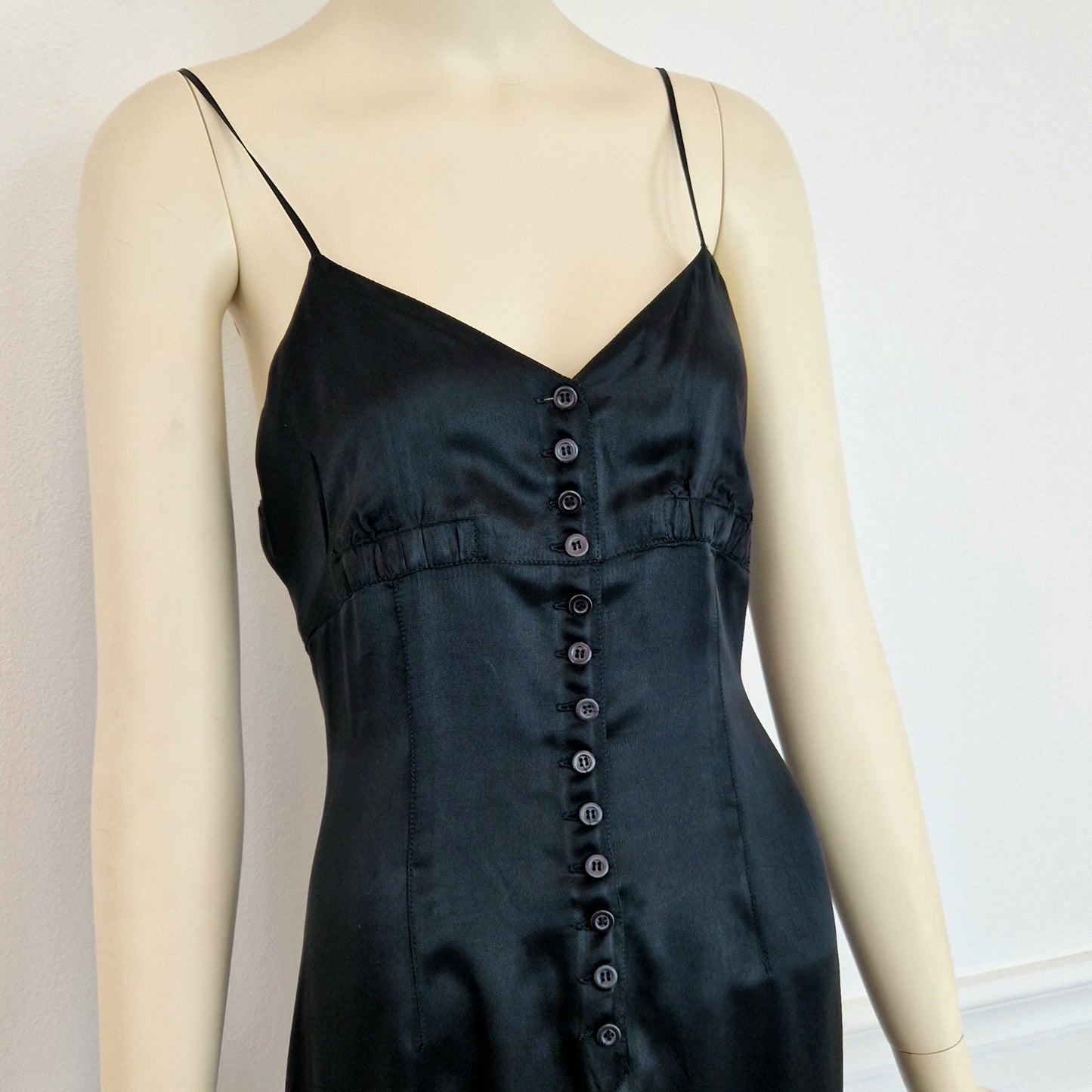 Slip dress Dries Van Noten nero