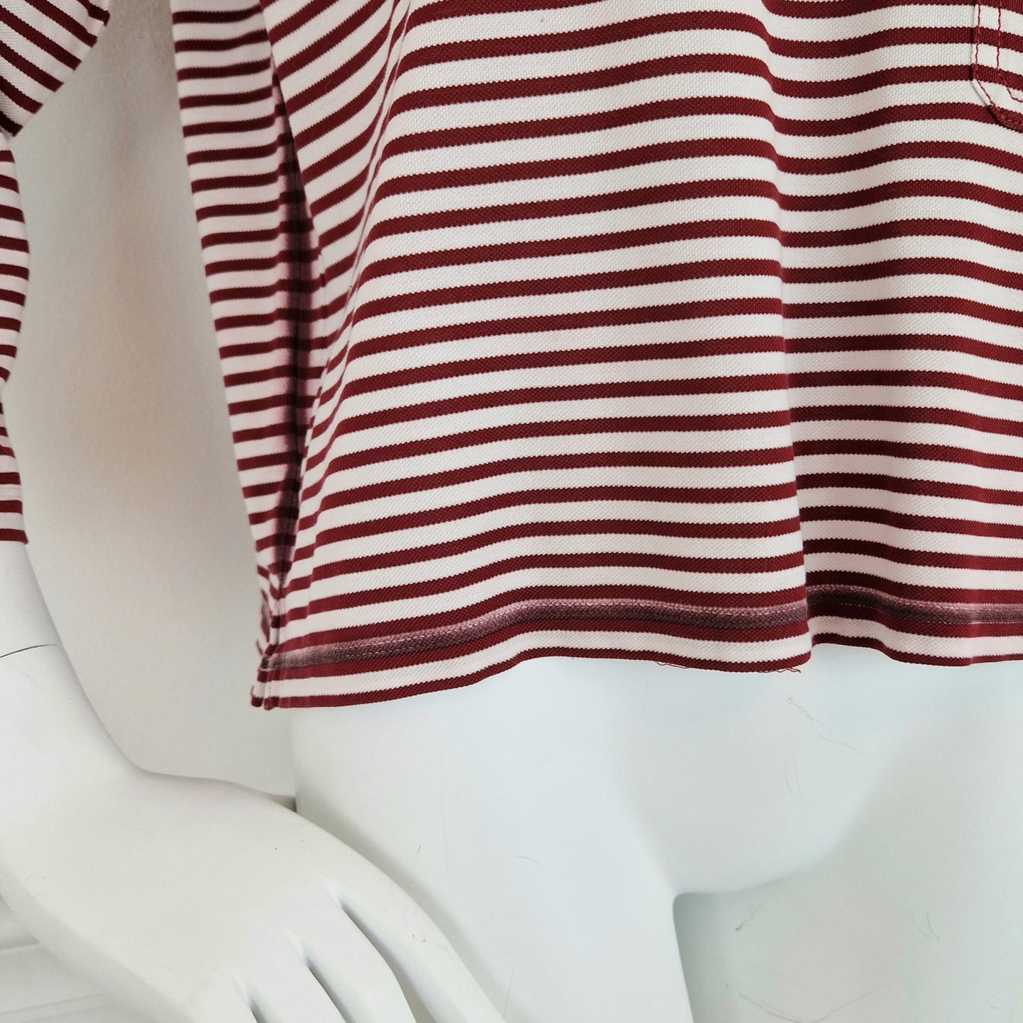 T shirt Prada 2014 righe bianche e rosse