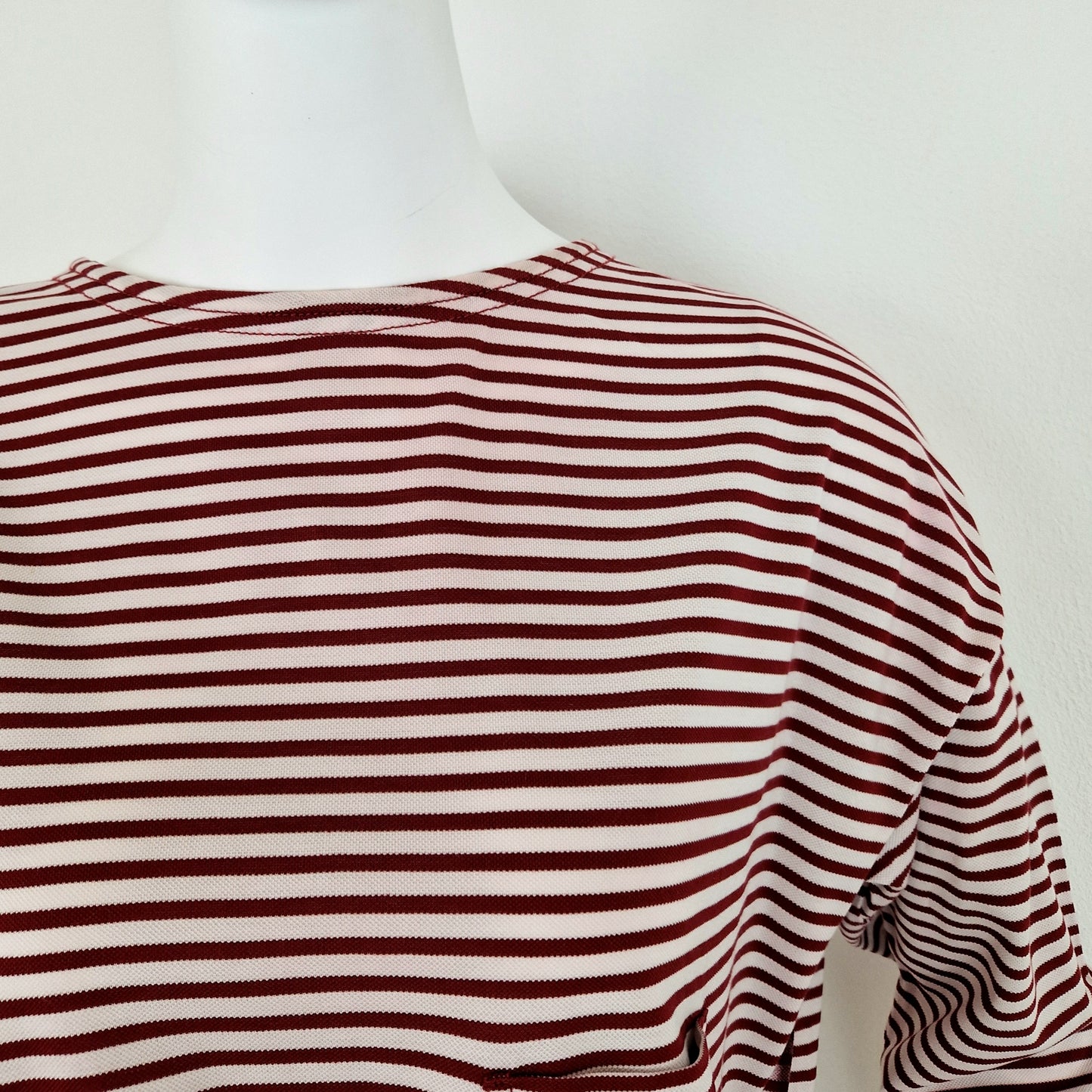 T shirt Prada 2014 righe bianche e rosse