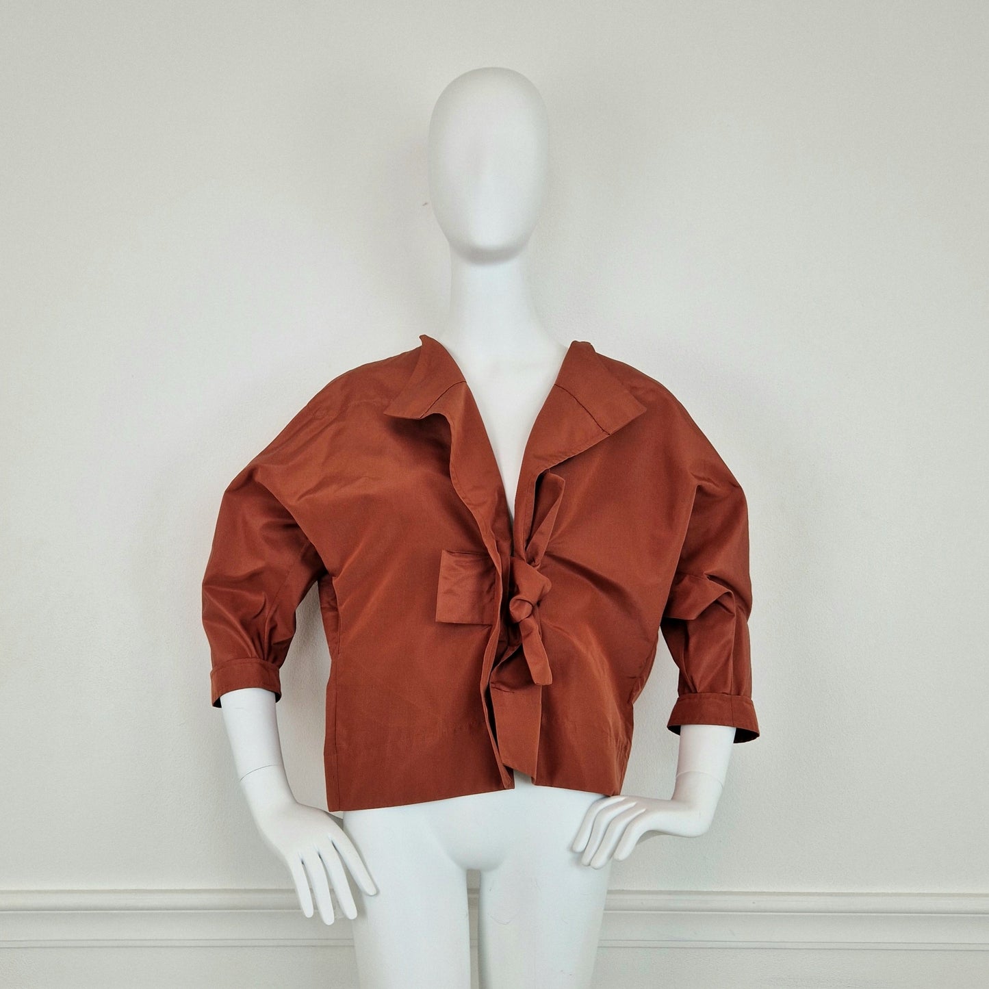 Giacca Jil Sander terra di Siena Resort 2015