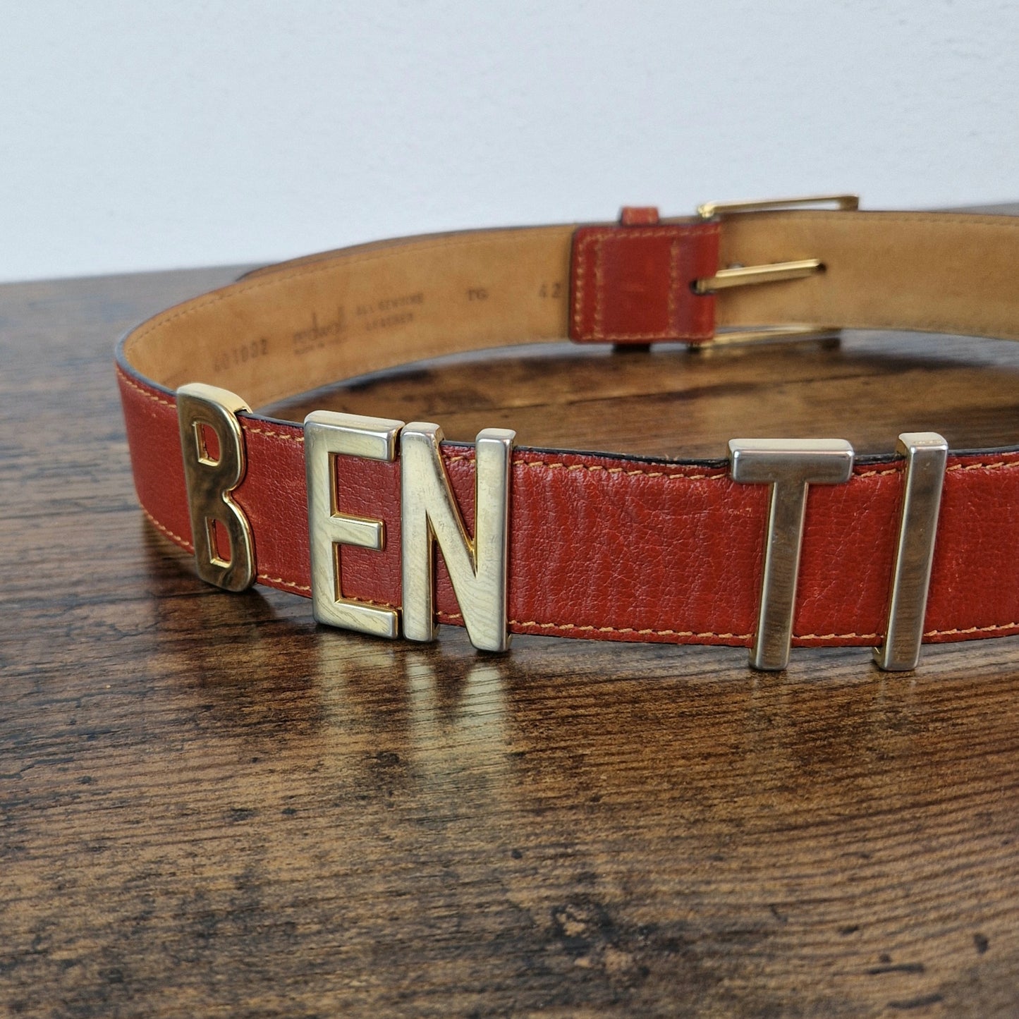 Cintura Moschino "Ben ti sta"