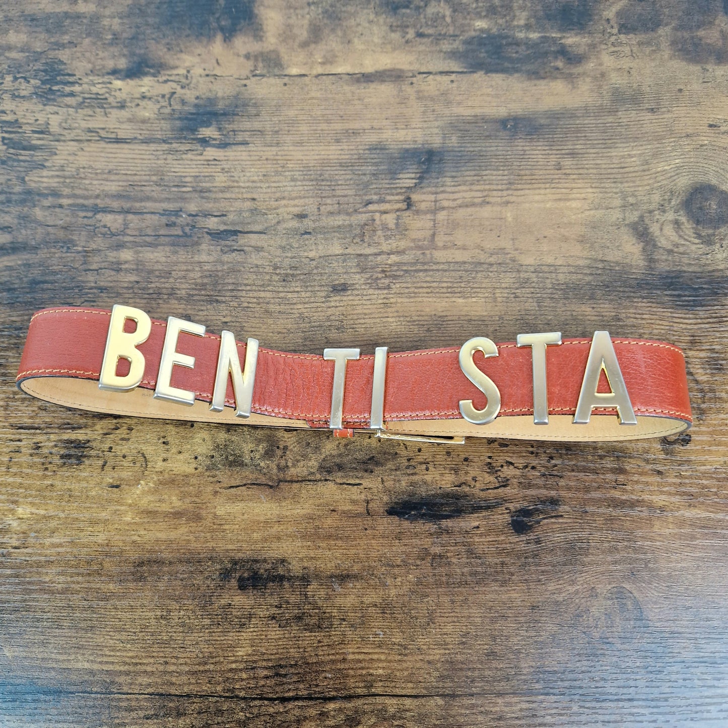 Cintura Moschino "Ben ti sta"