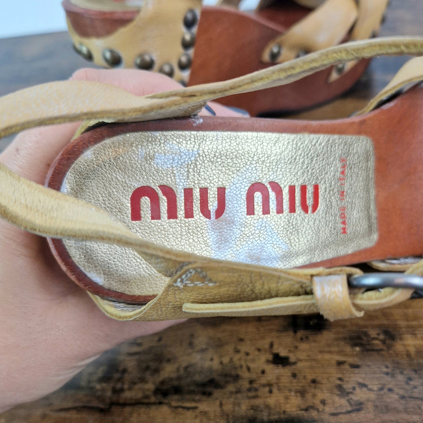 Zeppe Miu Miu ss 2002