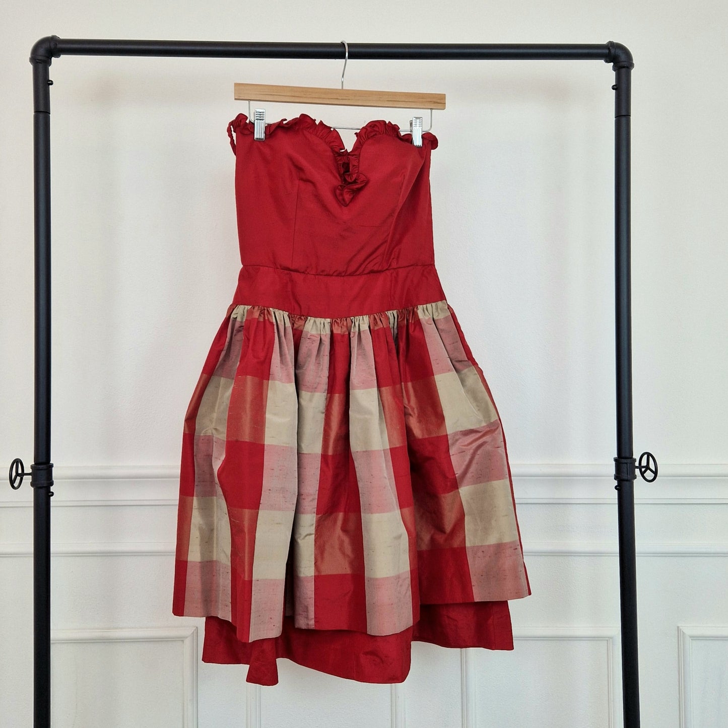 Abito Valentino boutique seta rosso