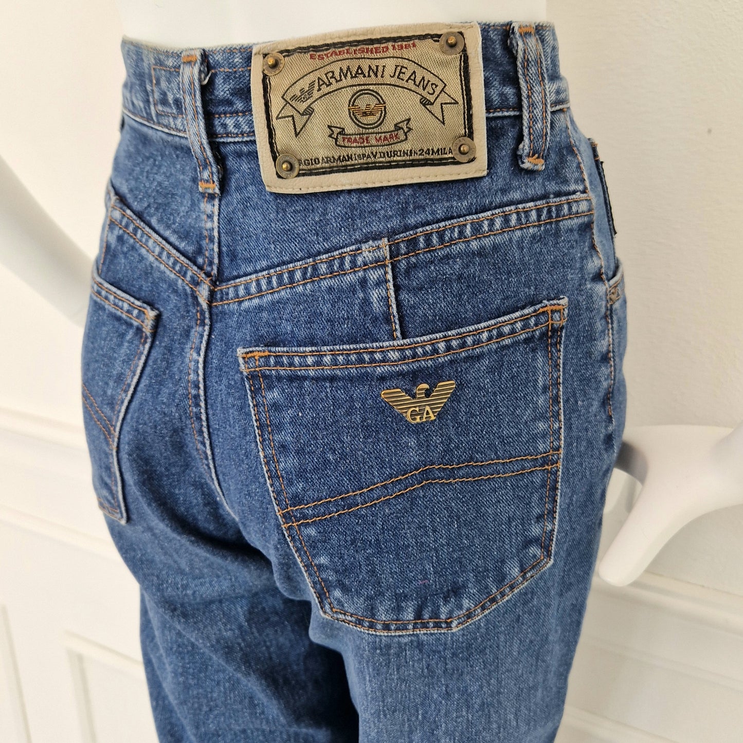 Jeans Armani vintage Eco stone