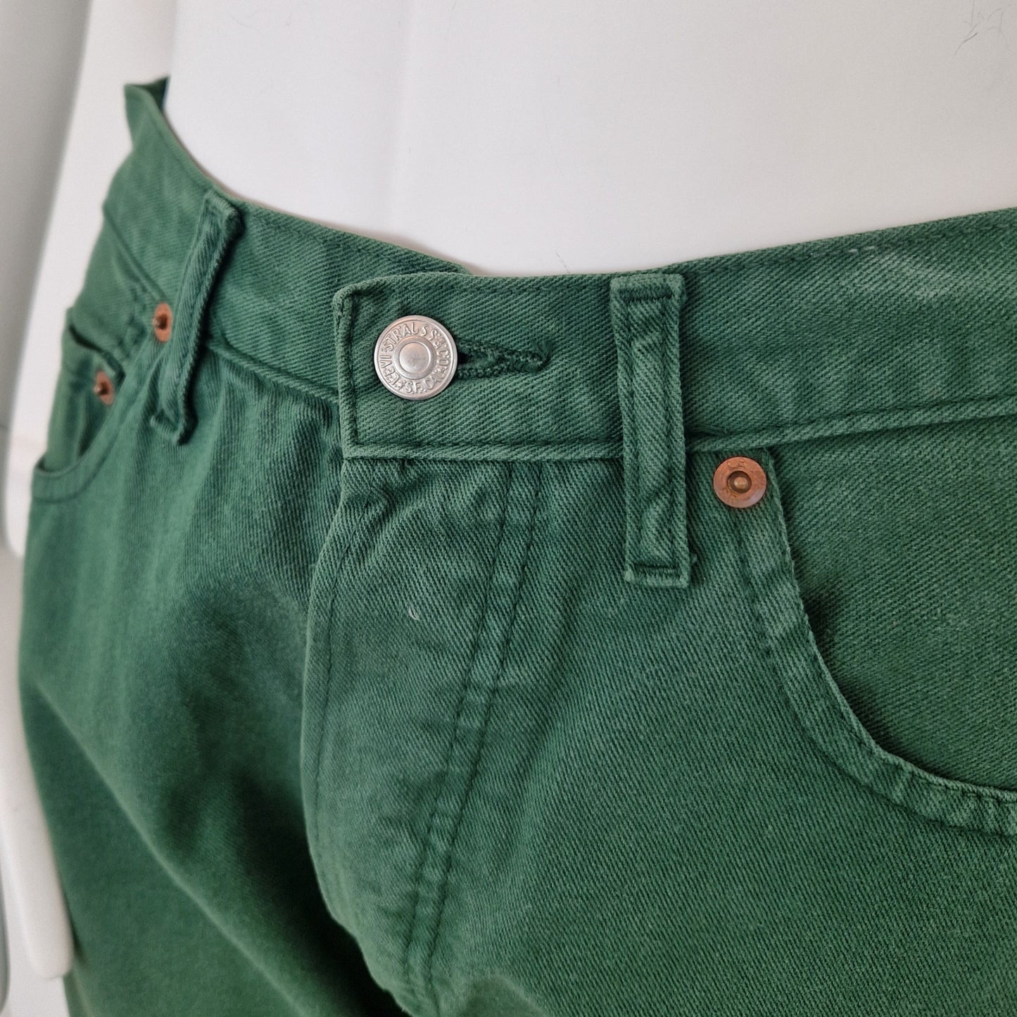 Jeans Levi's 501 vintage verdi