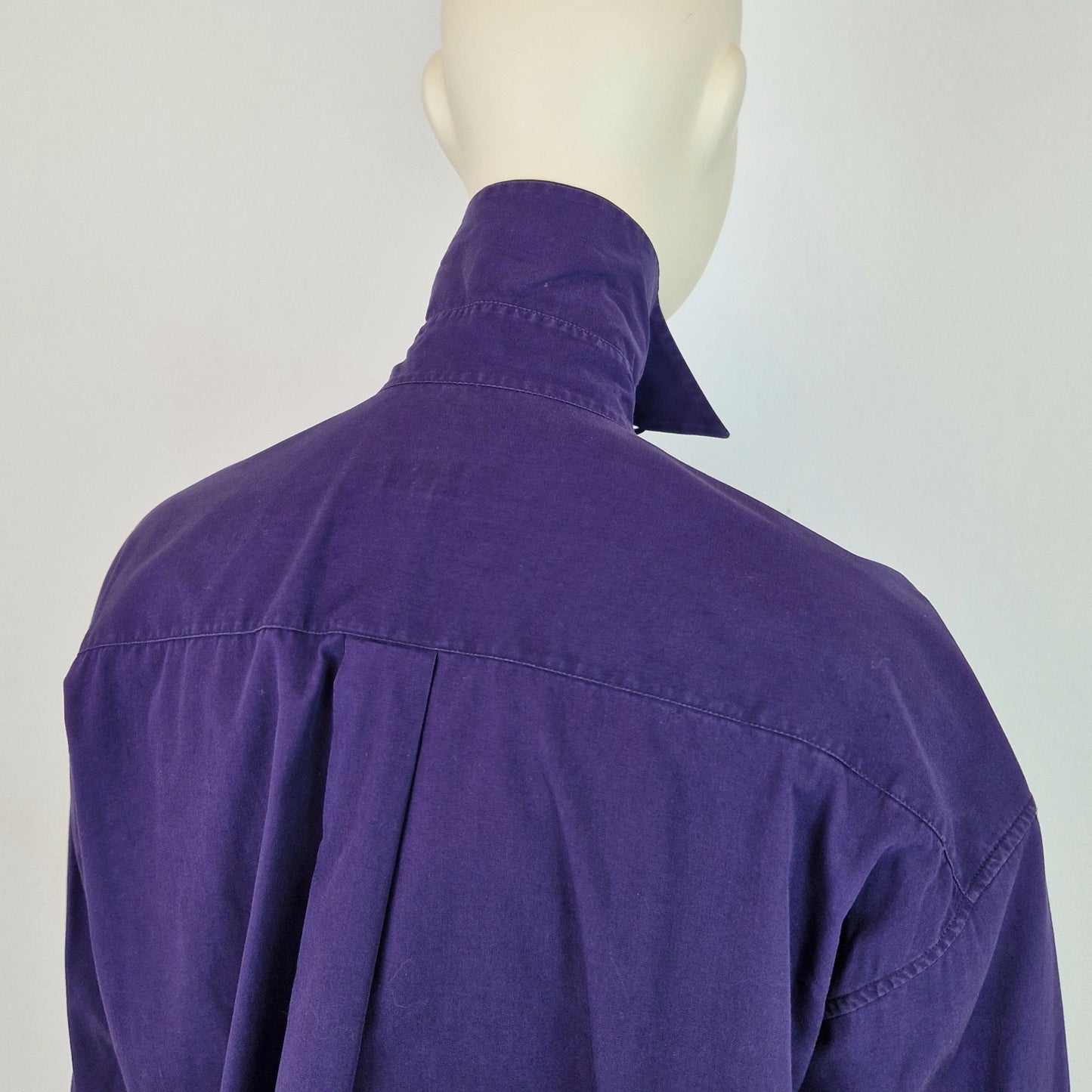 Camicia Romeo Gigli viola 1991