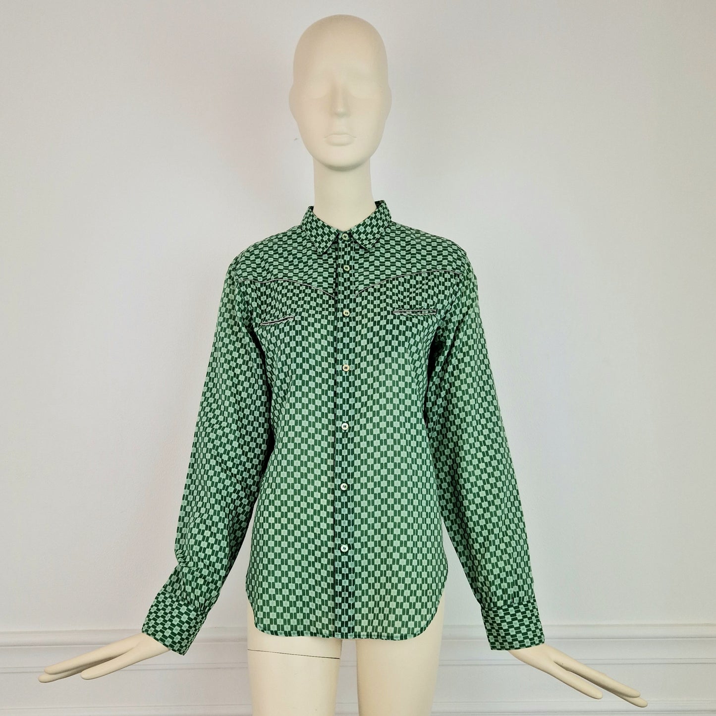 Camicia verde Miu Miu uomo