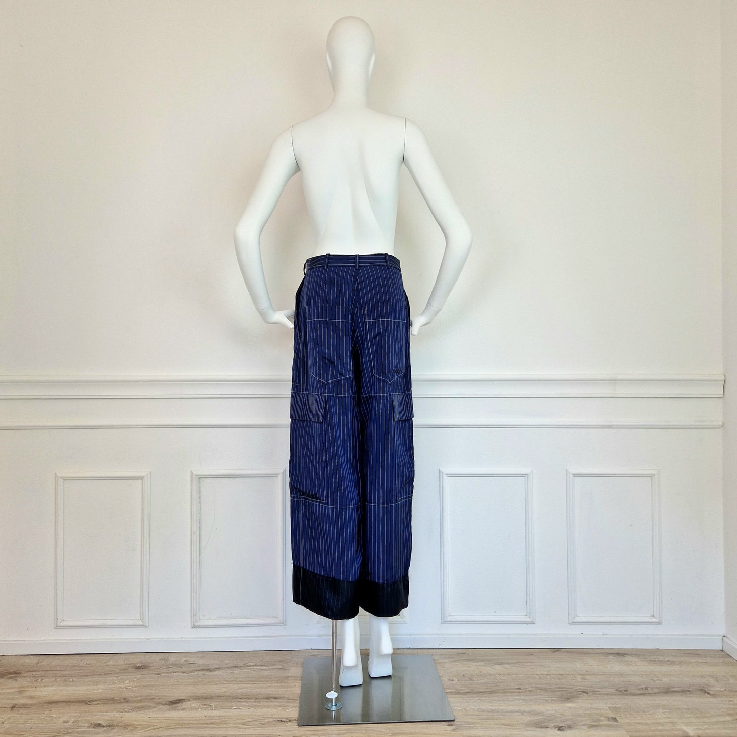 Pantaloni Sonia Rykiel blu righe