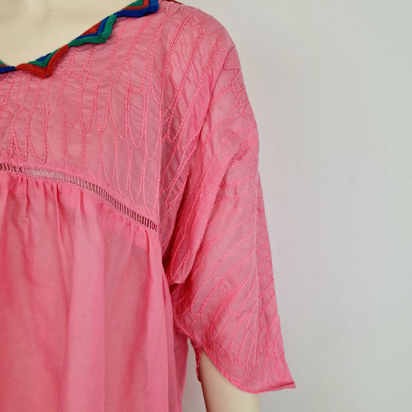 Blusa Tsumori Chisato cotone rosa