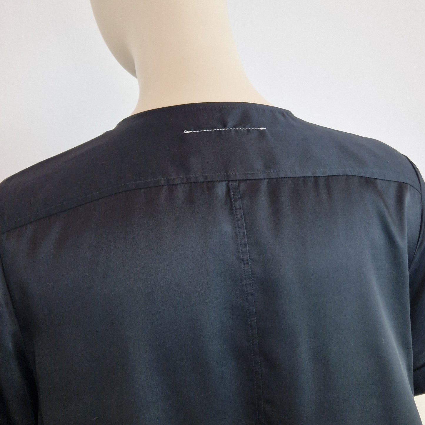 Camicia MM6 Maison Margiela pizzo nero