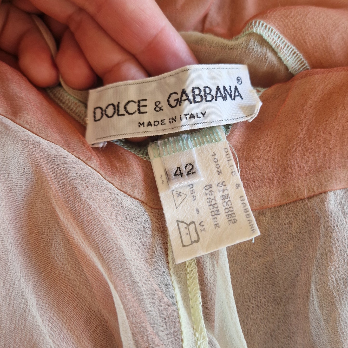 Blusa Dolce&Gabbana vintage anni '90