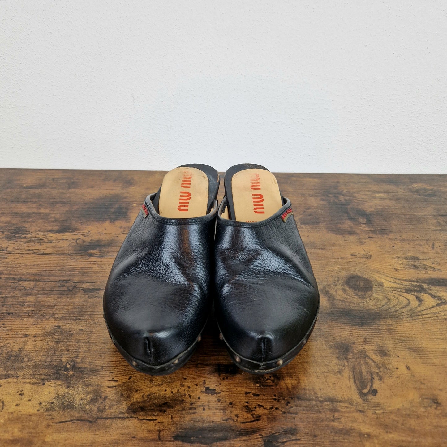 Zoccoli Miu Miu vintage anni '90