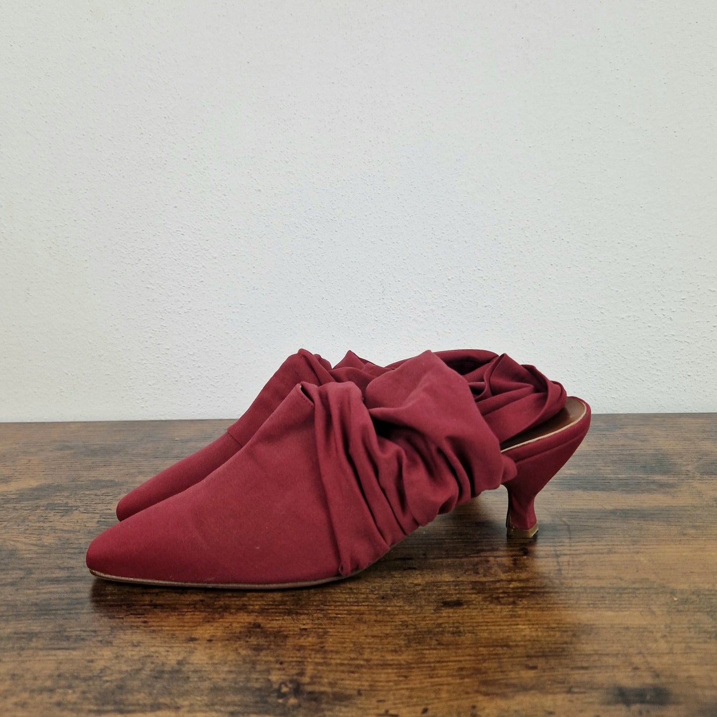 Scarpe Romeo Gigli slingback bordeaux