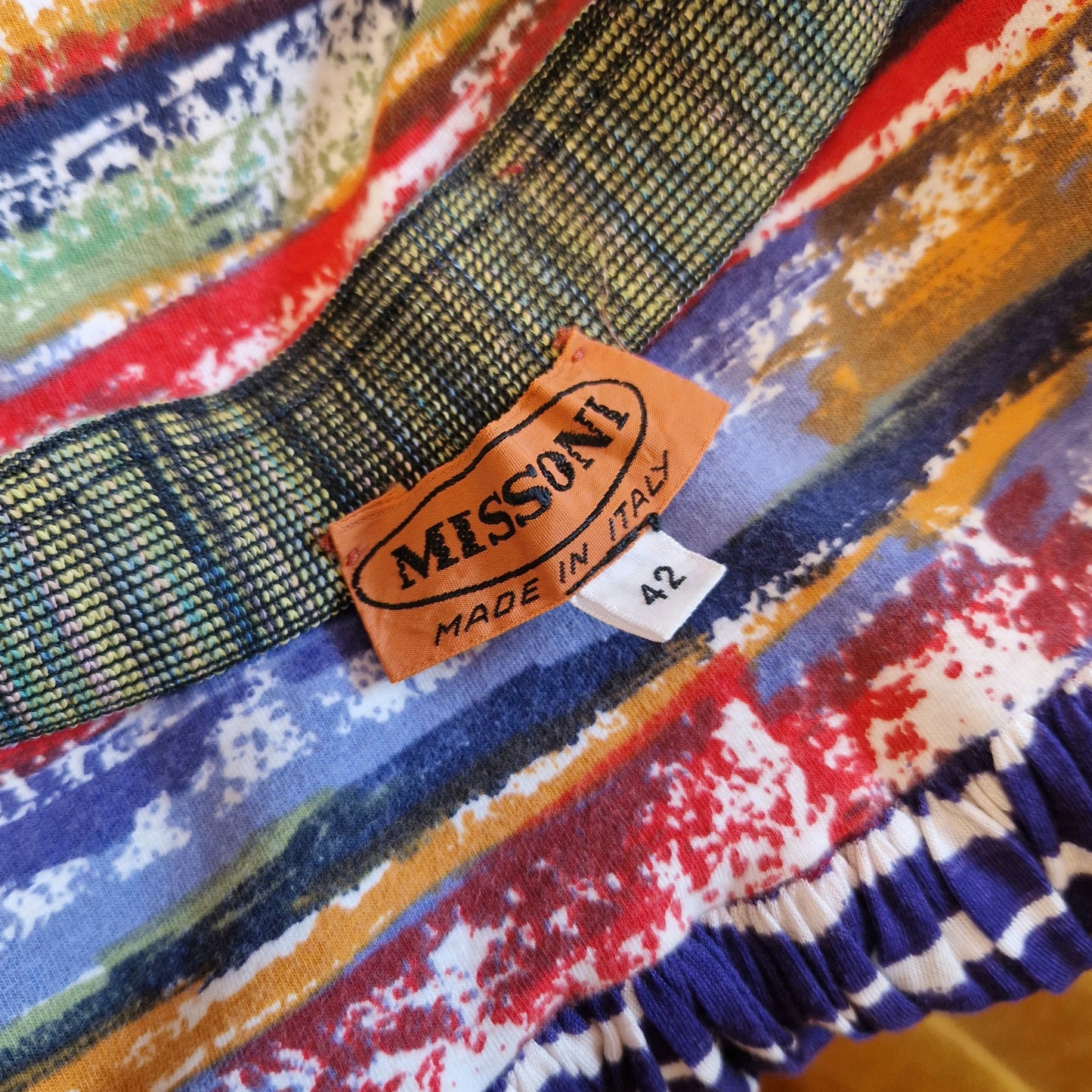 Gonna Missoni vintage anni '80