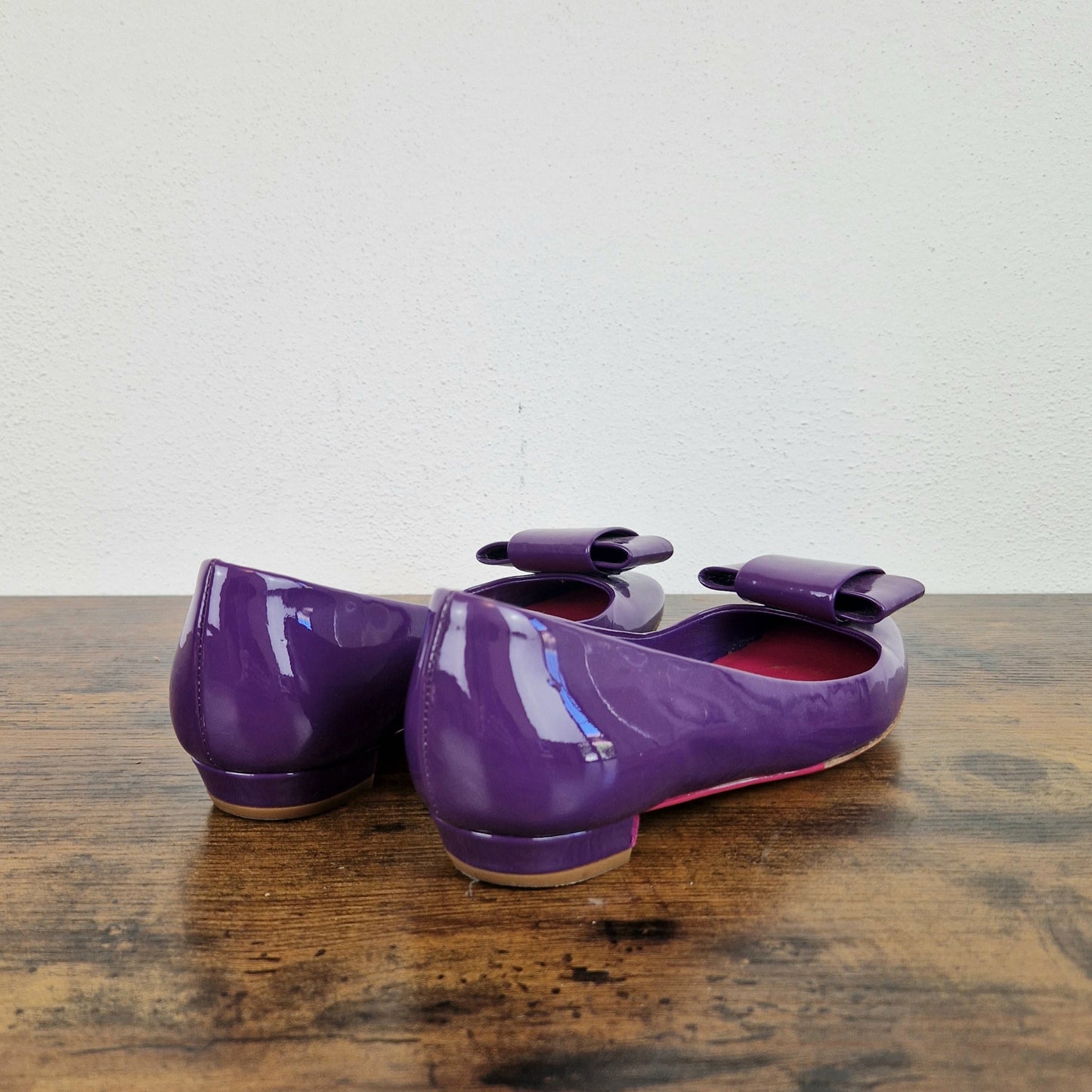 Ballerine Miu Miu vernice viola