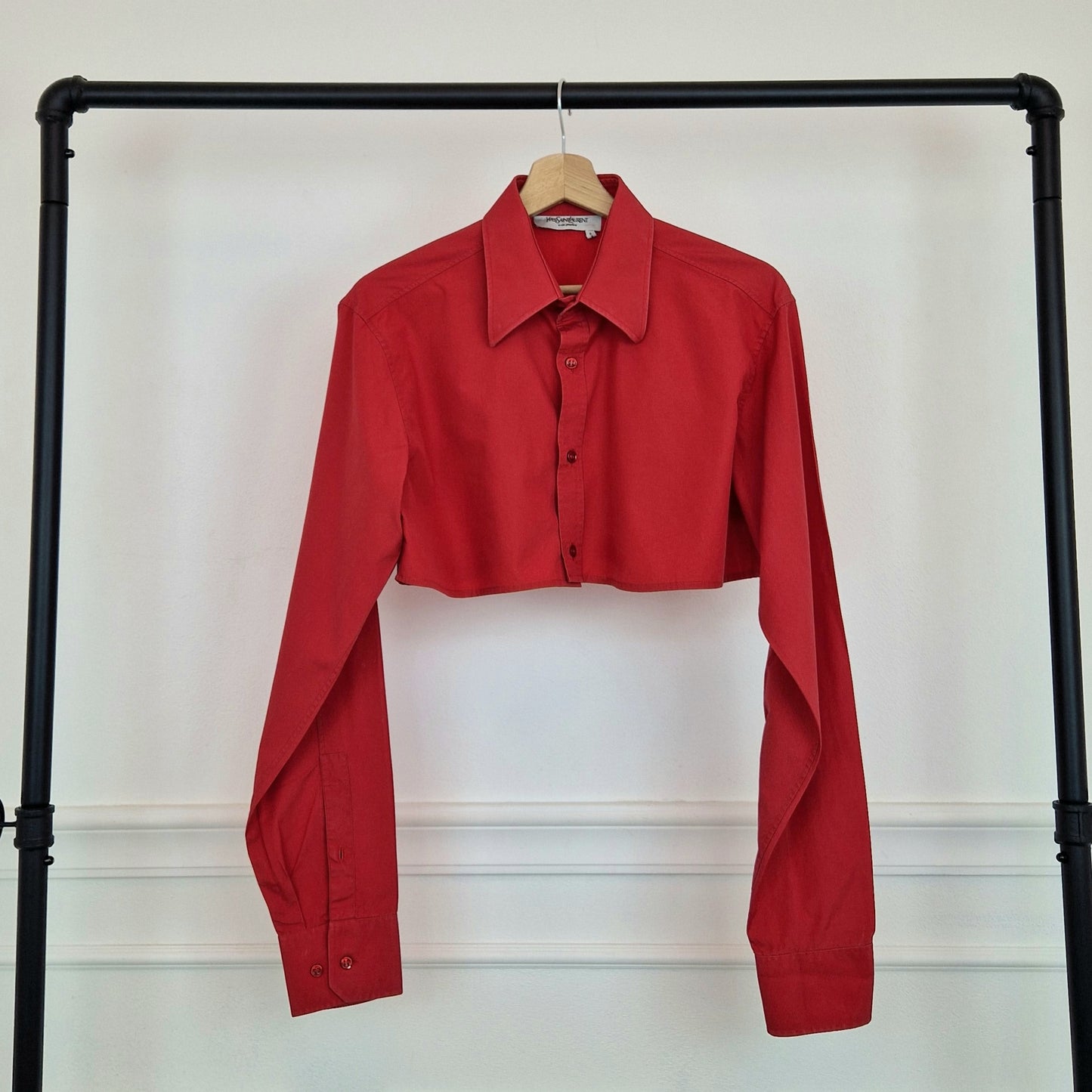 Camicia cropped Yves Saint Laurent