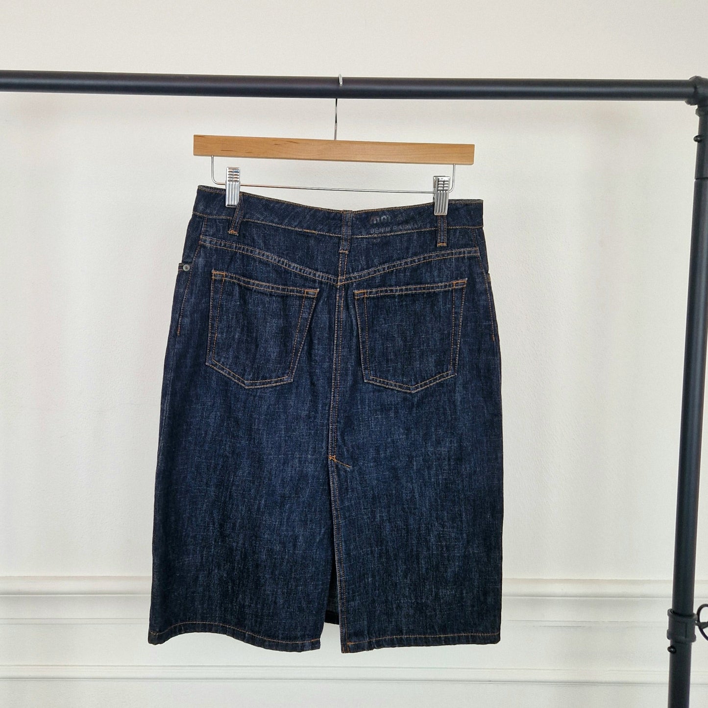 Miu Miu | gonna in denim fiammato AI2001