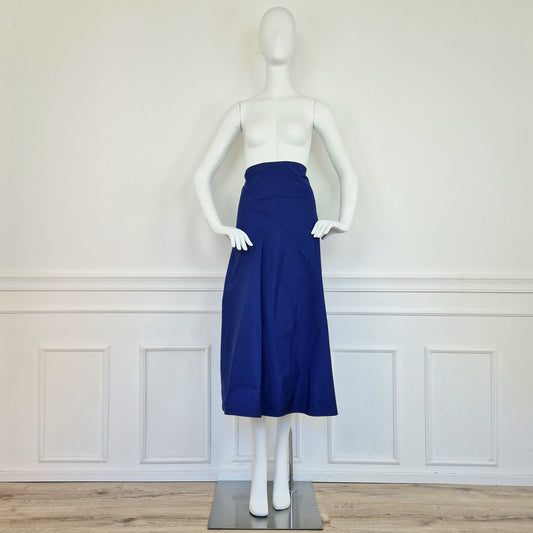 Gonna lunga Jil Sander blu