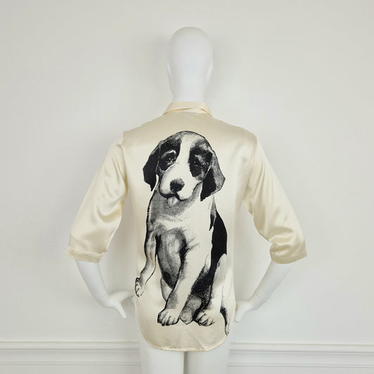 Camicia Moschino vintage - it's a dog's world