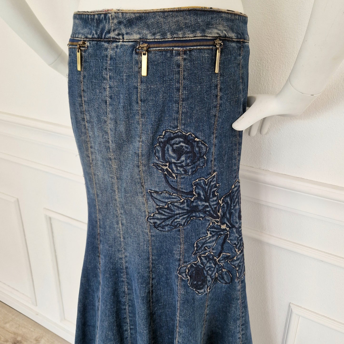 Gonna Roberto Cavalli denim