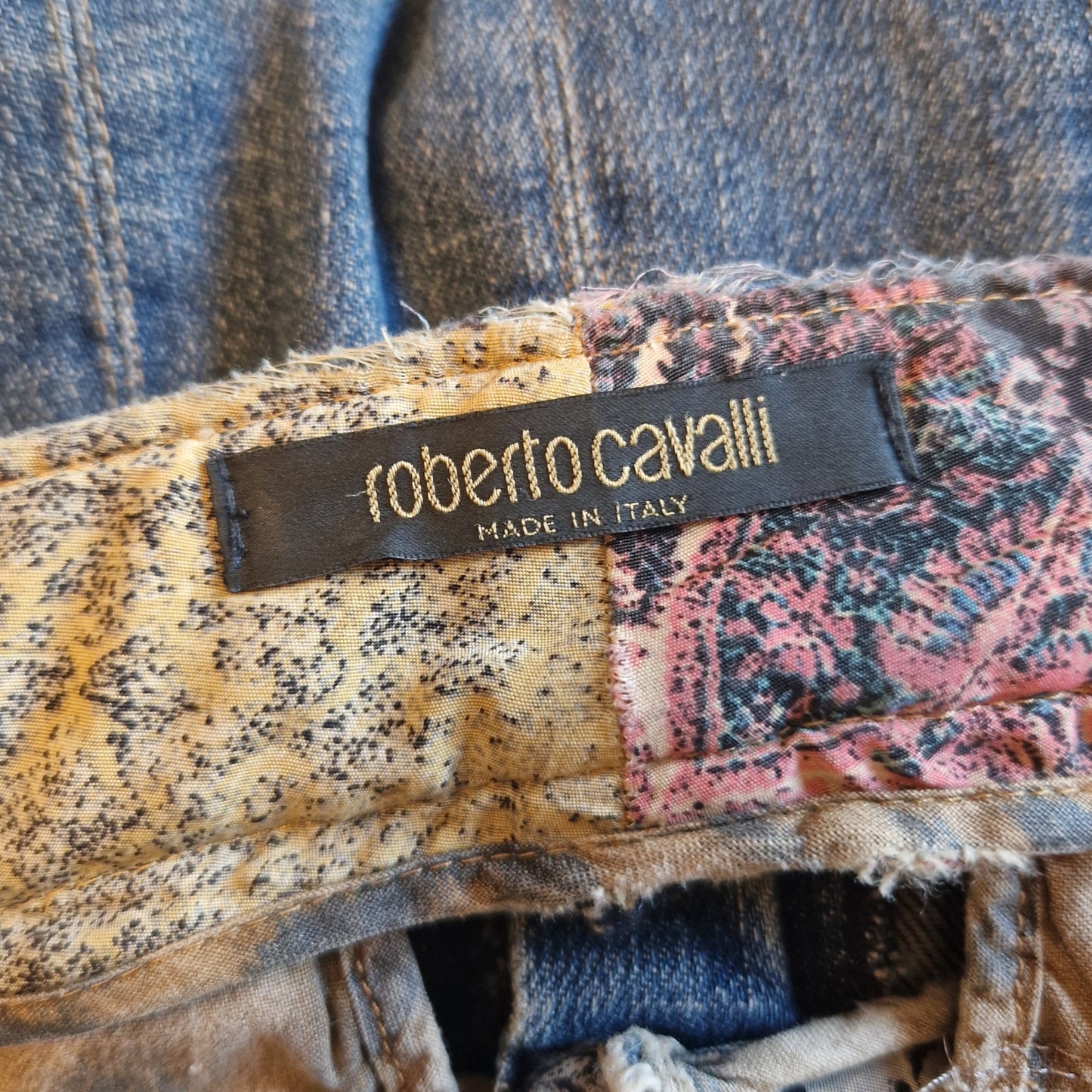 Gonna Roberto Cavalli denim