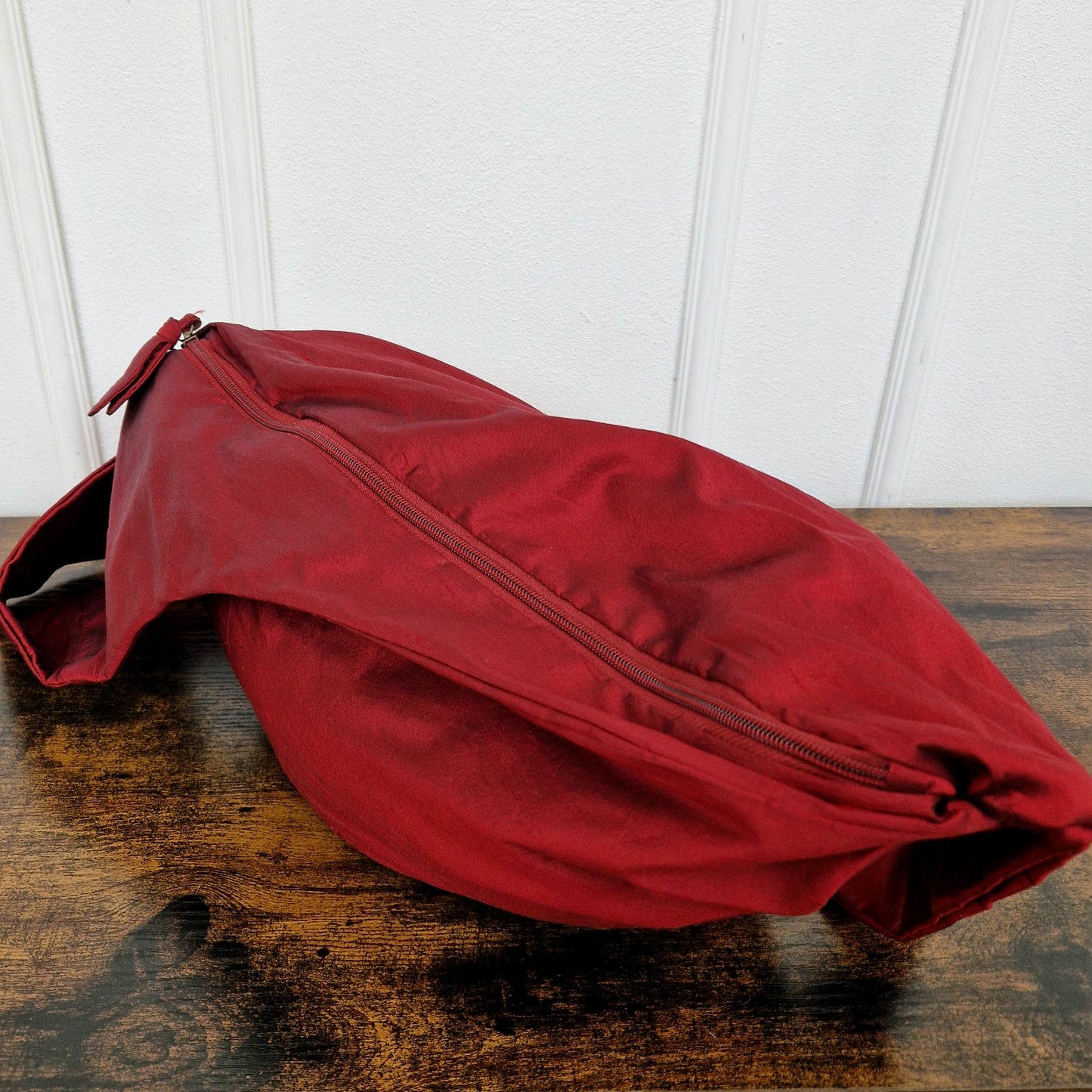 Borsa Vintage Romeo Gigli seta rosso cangiante